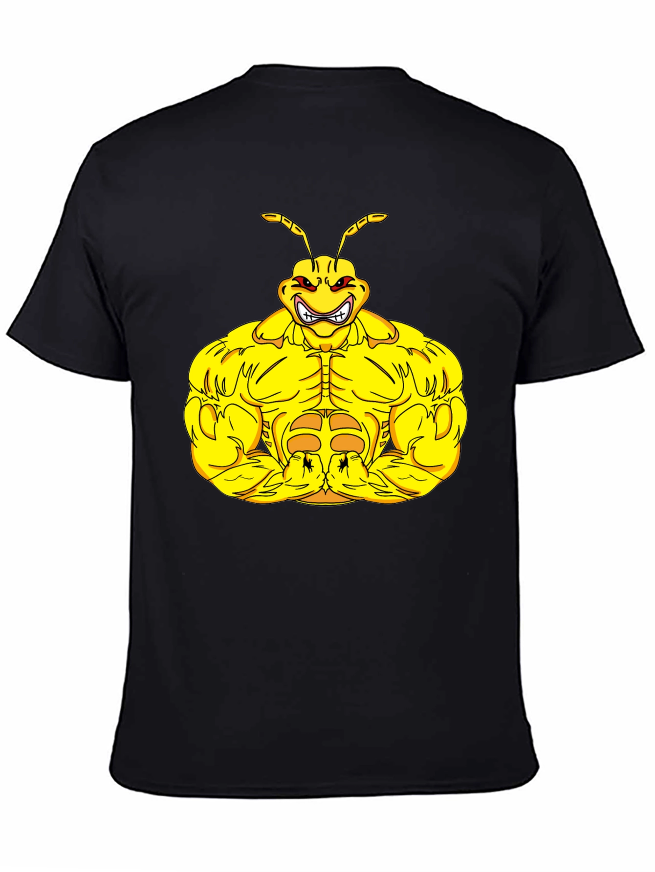 Muscle Ant Graphic Tee - Black T-Shirt