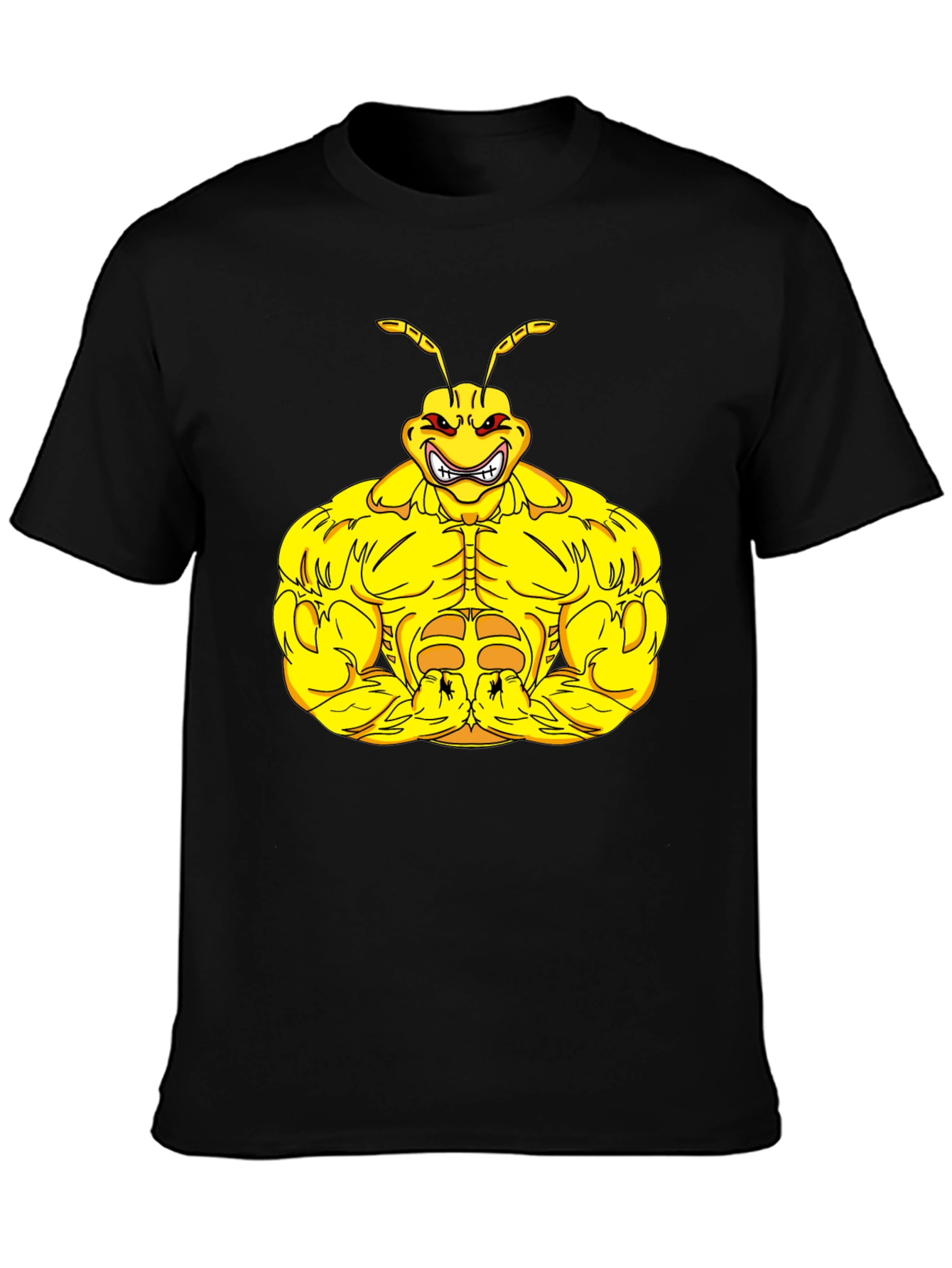 Muscle Ant Graphic Tee - Black T-Shirt