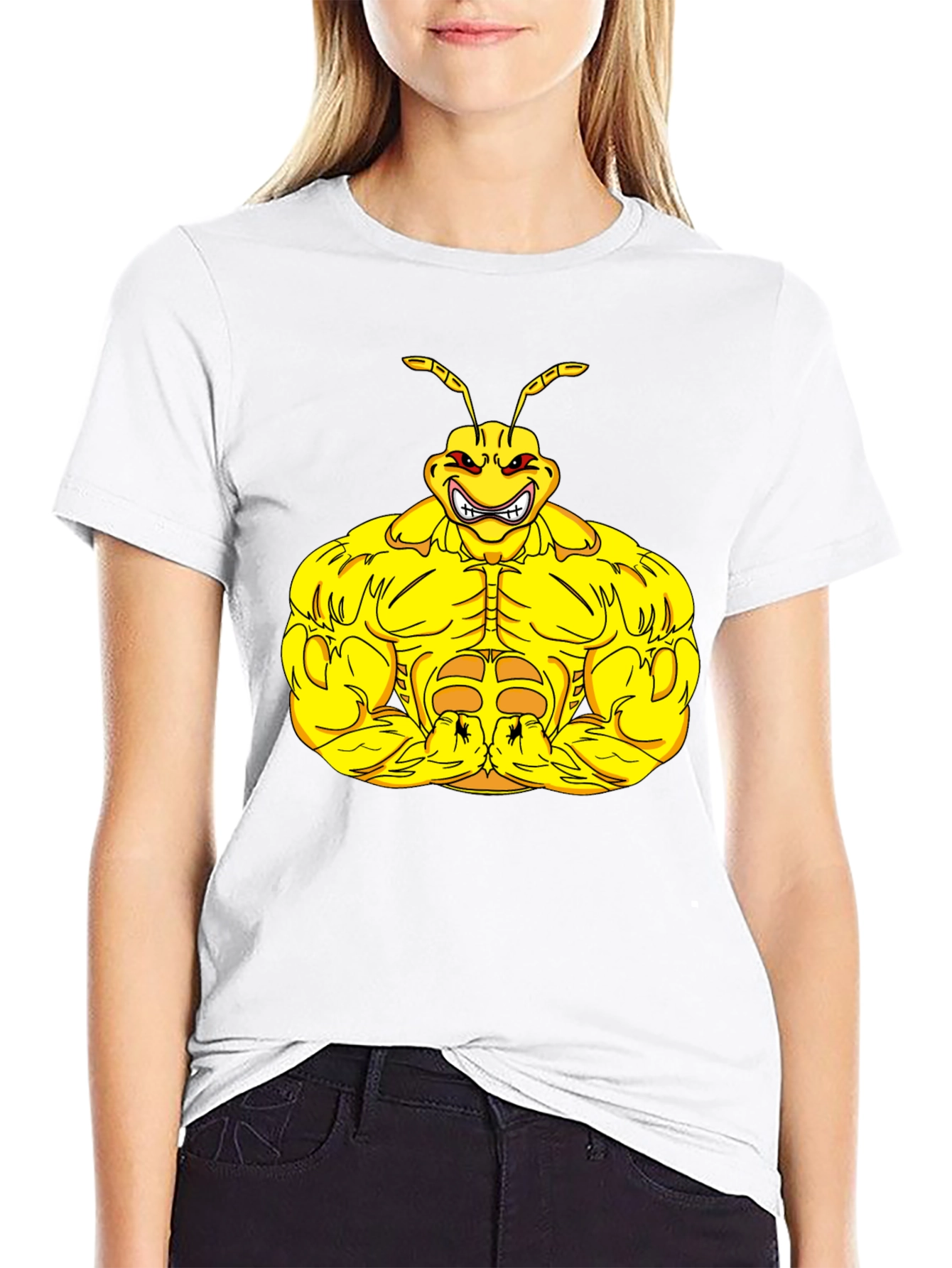 Muscle Ant Graphic Tee - Black T-Shirt