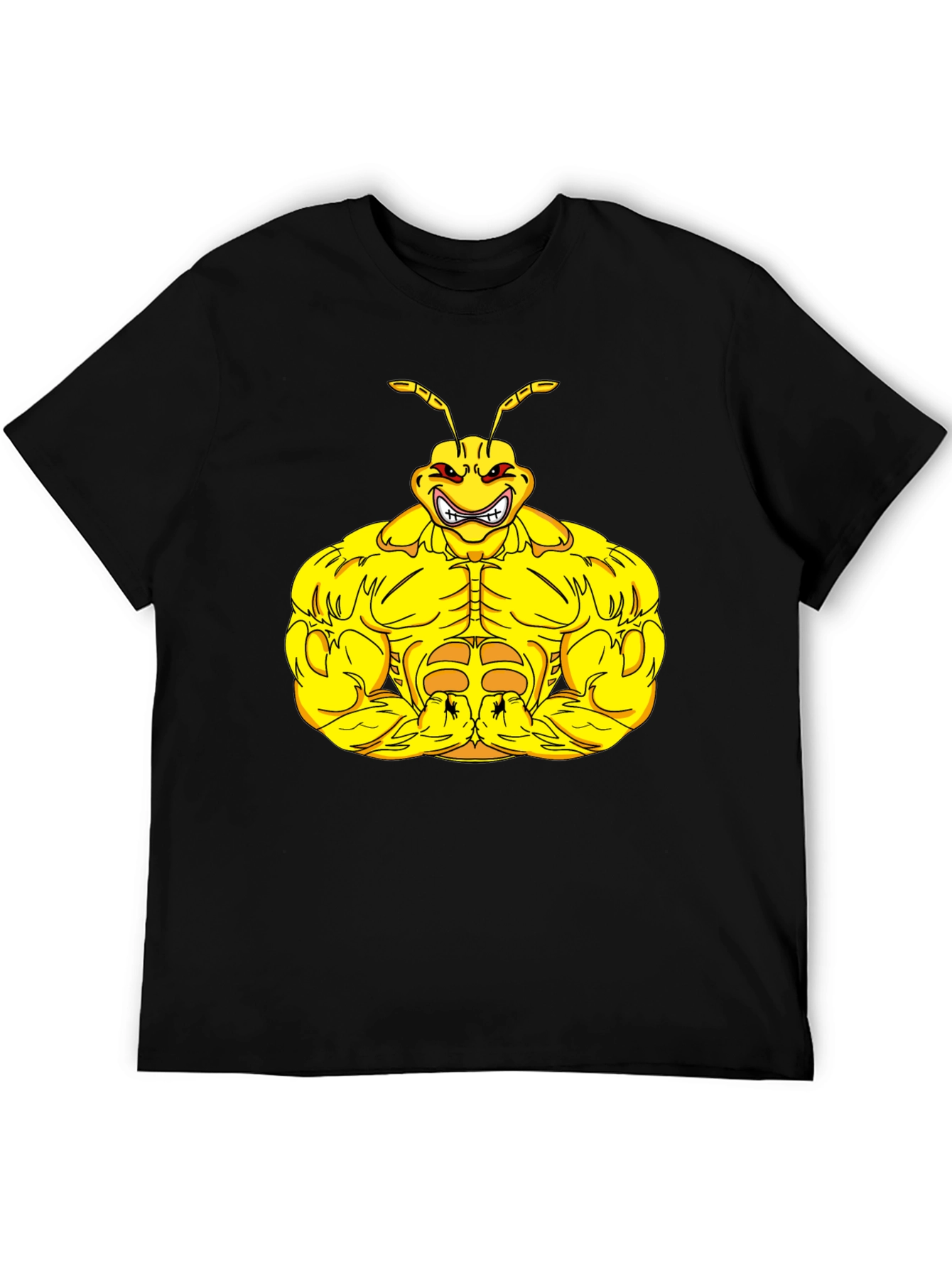 Muscle Ant Graphic Tee - Black T-Shirt