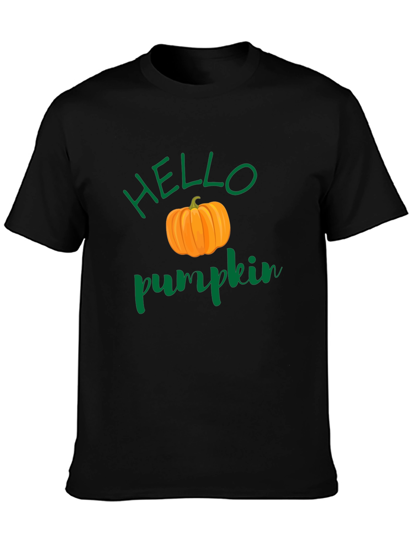 Hello Pumpkin Graphic Tee - Fall Vibes