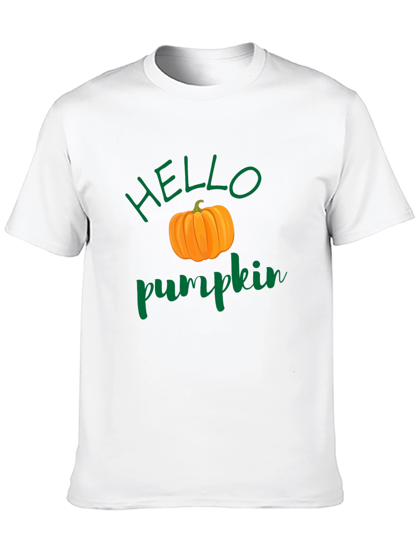 Hello Pumpkin Graphic Tee - Fall Vibes