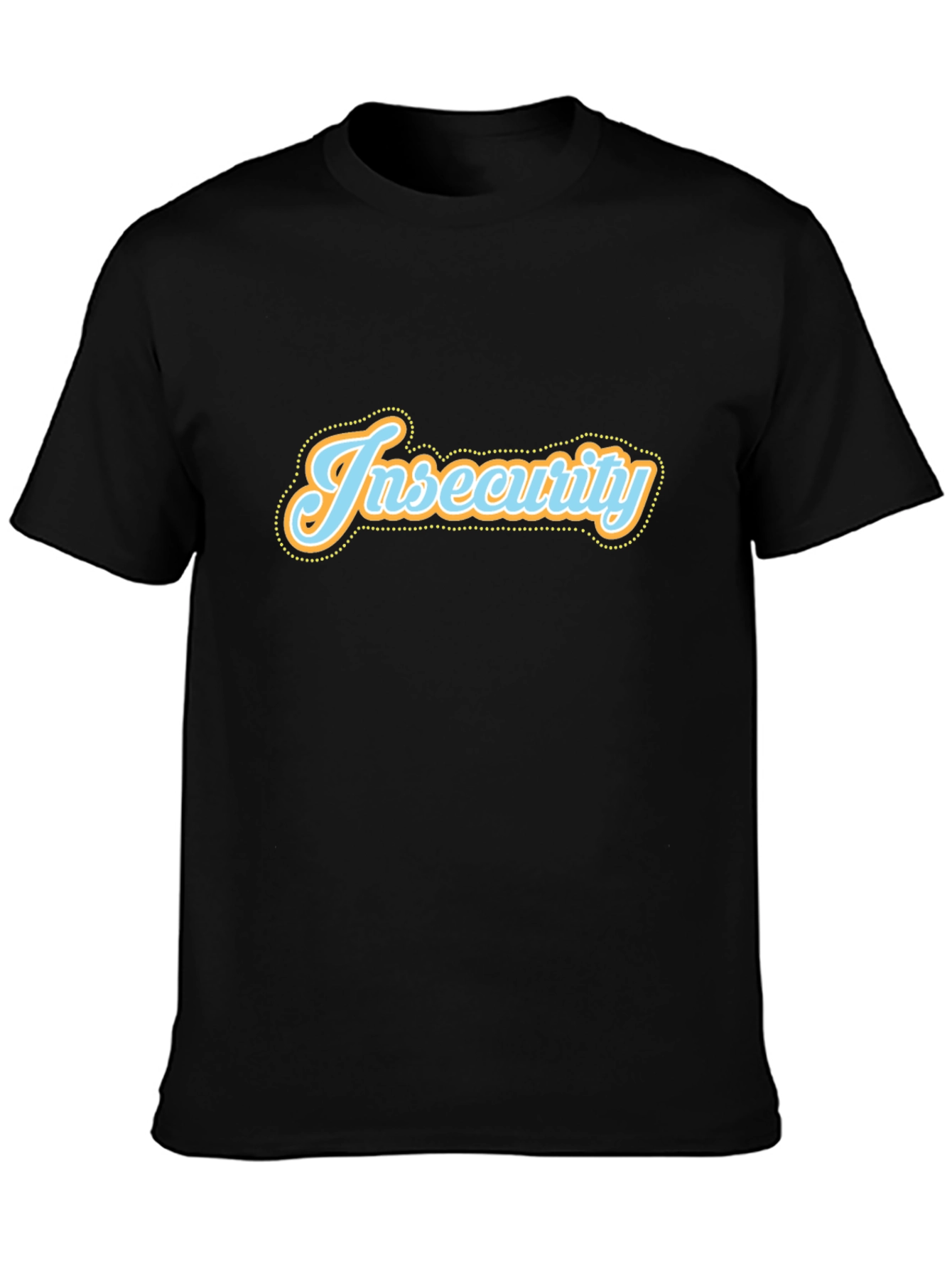 Insecurity T-Shirt - Soft Black Tee