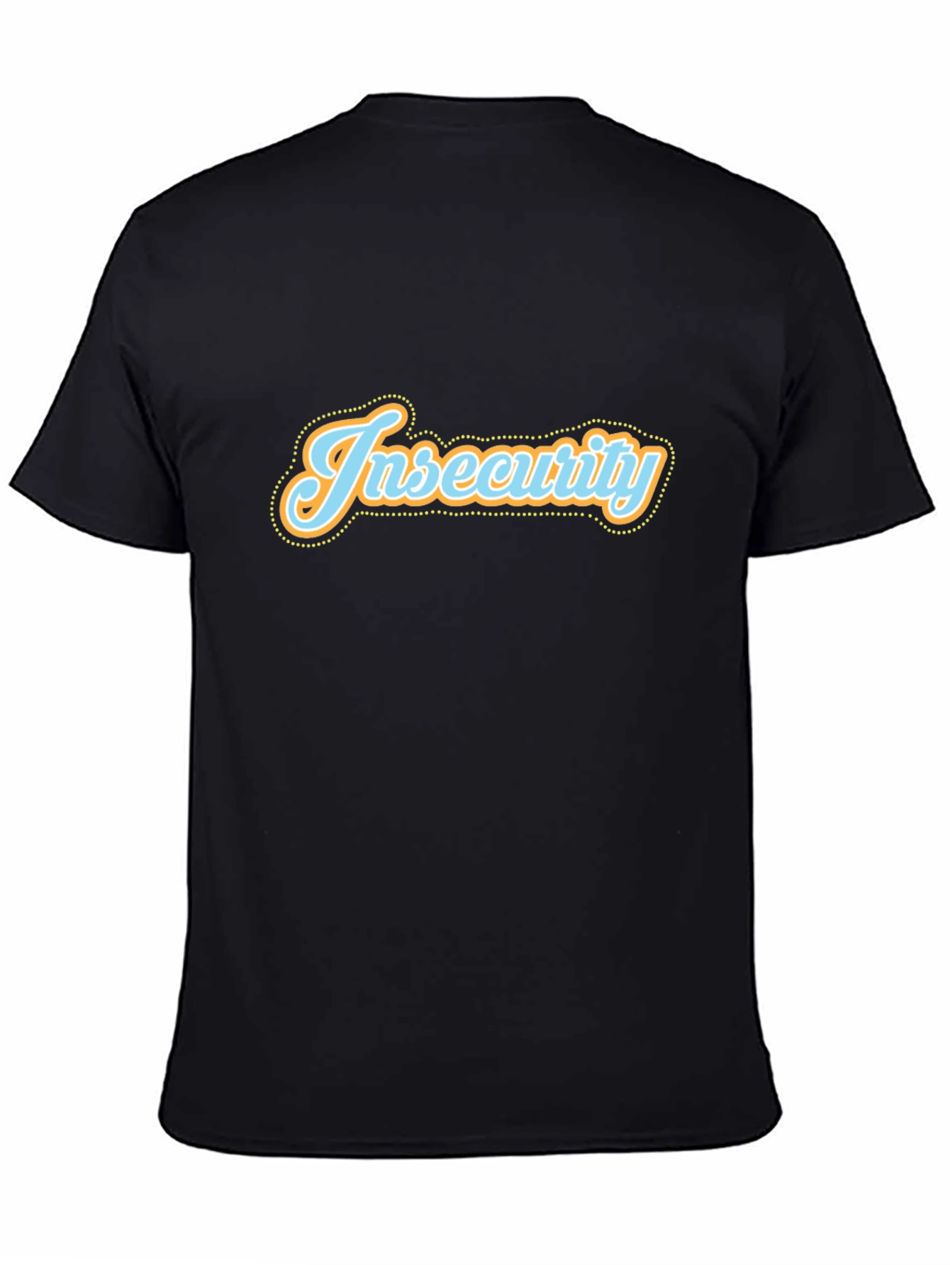 Insecurity T-Shirt - Soft Black Tee