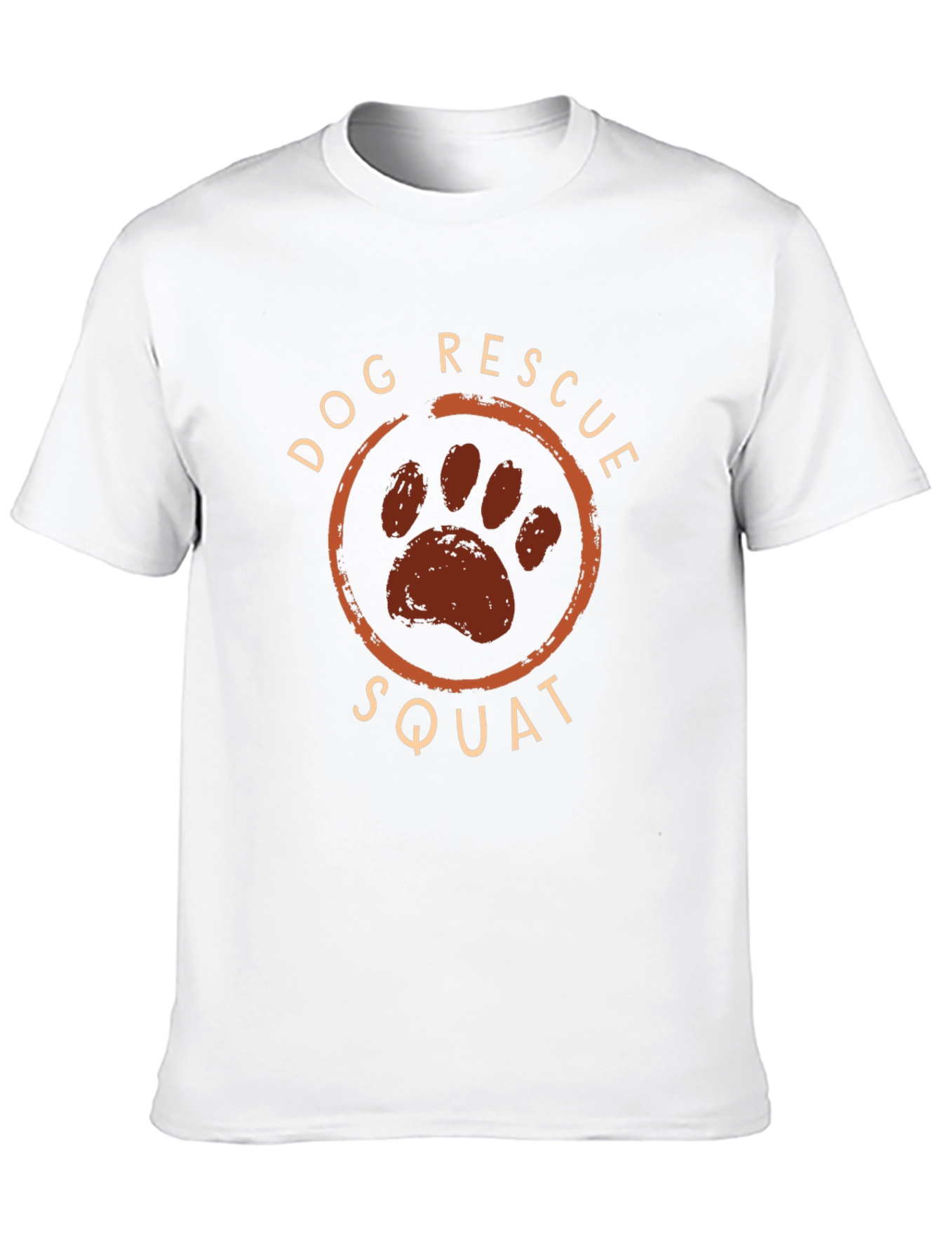 Dog Rescue Squad Black Graphic Tee