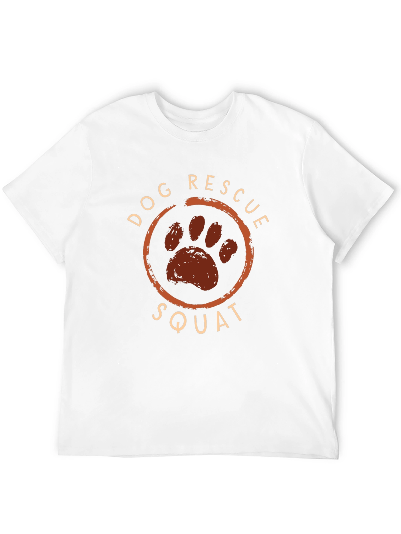 Dog Rescue Squad Black Graphic Tee