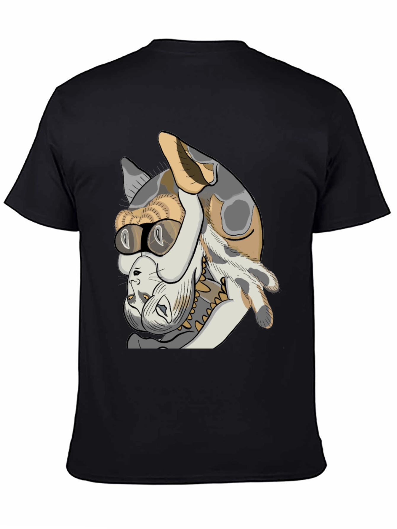 Cool Cat Graphic T-Shirt - Unisex Cotton Tee