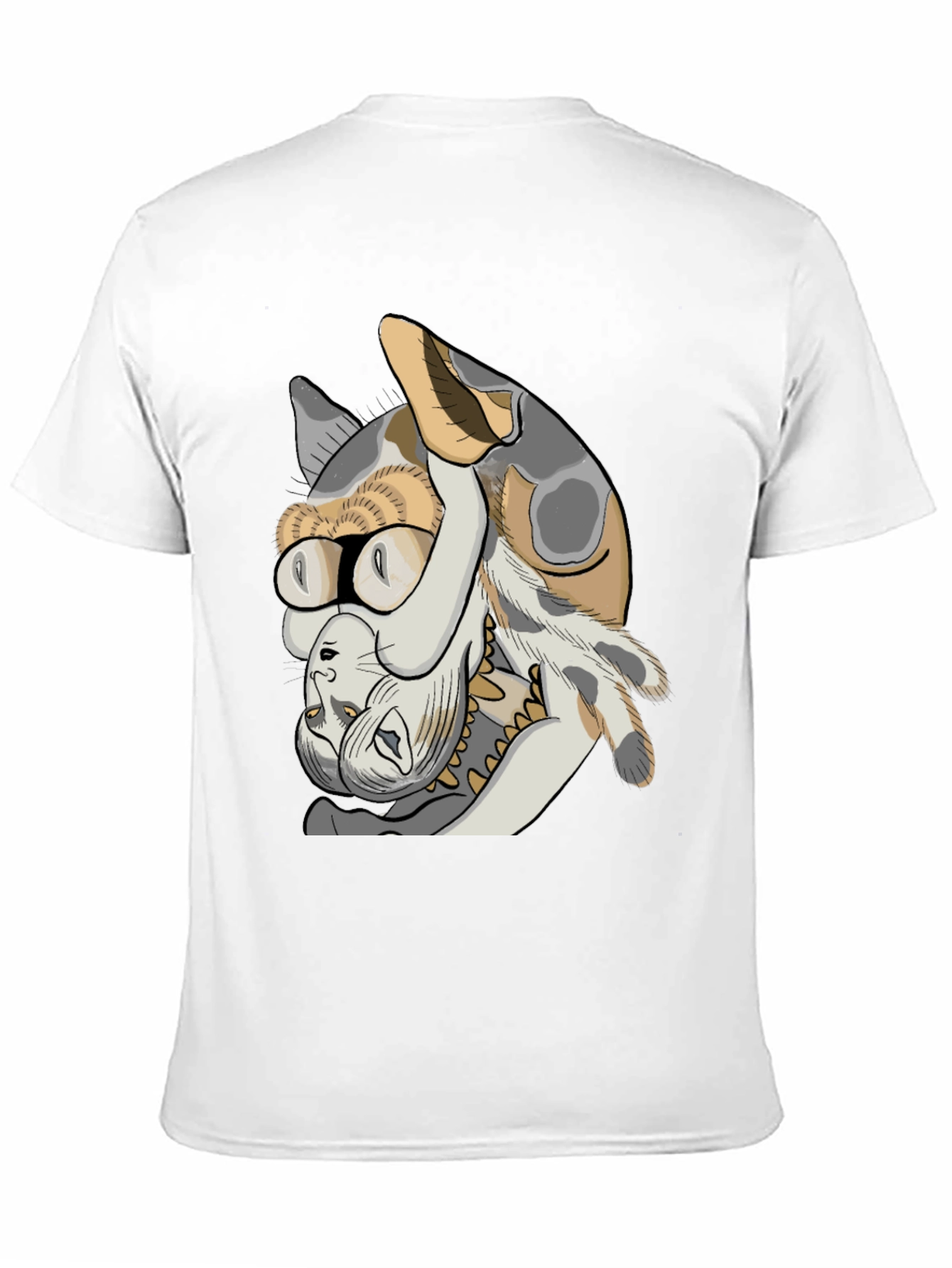 Cool Cat Graphic T-Shirt - Unisex Cotton Tee