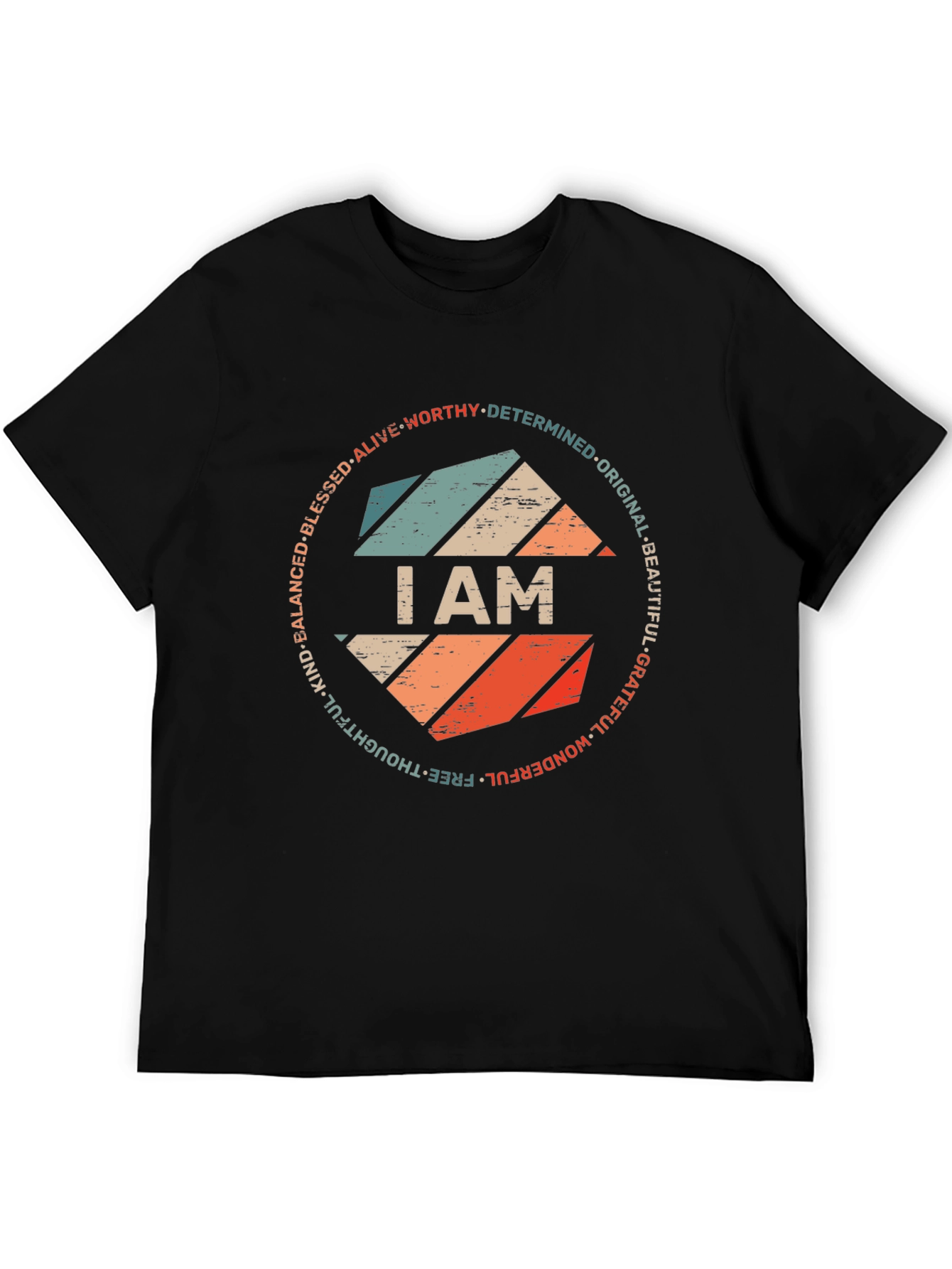 I AM - Positive Affirmations Graphic T-Shirt