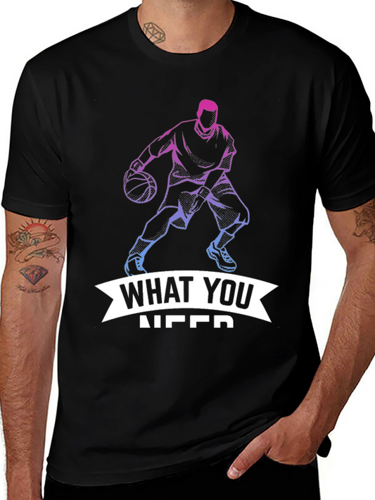 Basketball Player Graphic Tee - What You Need