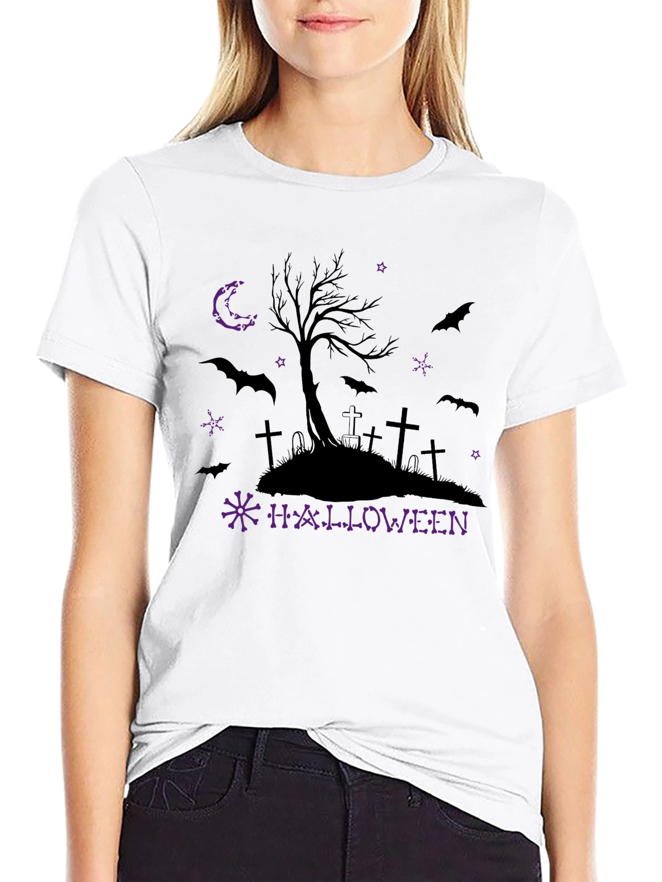 Halloween Graveyard T-Shirt