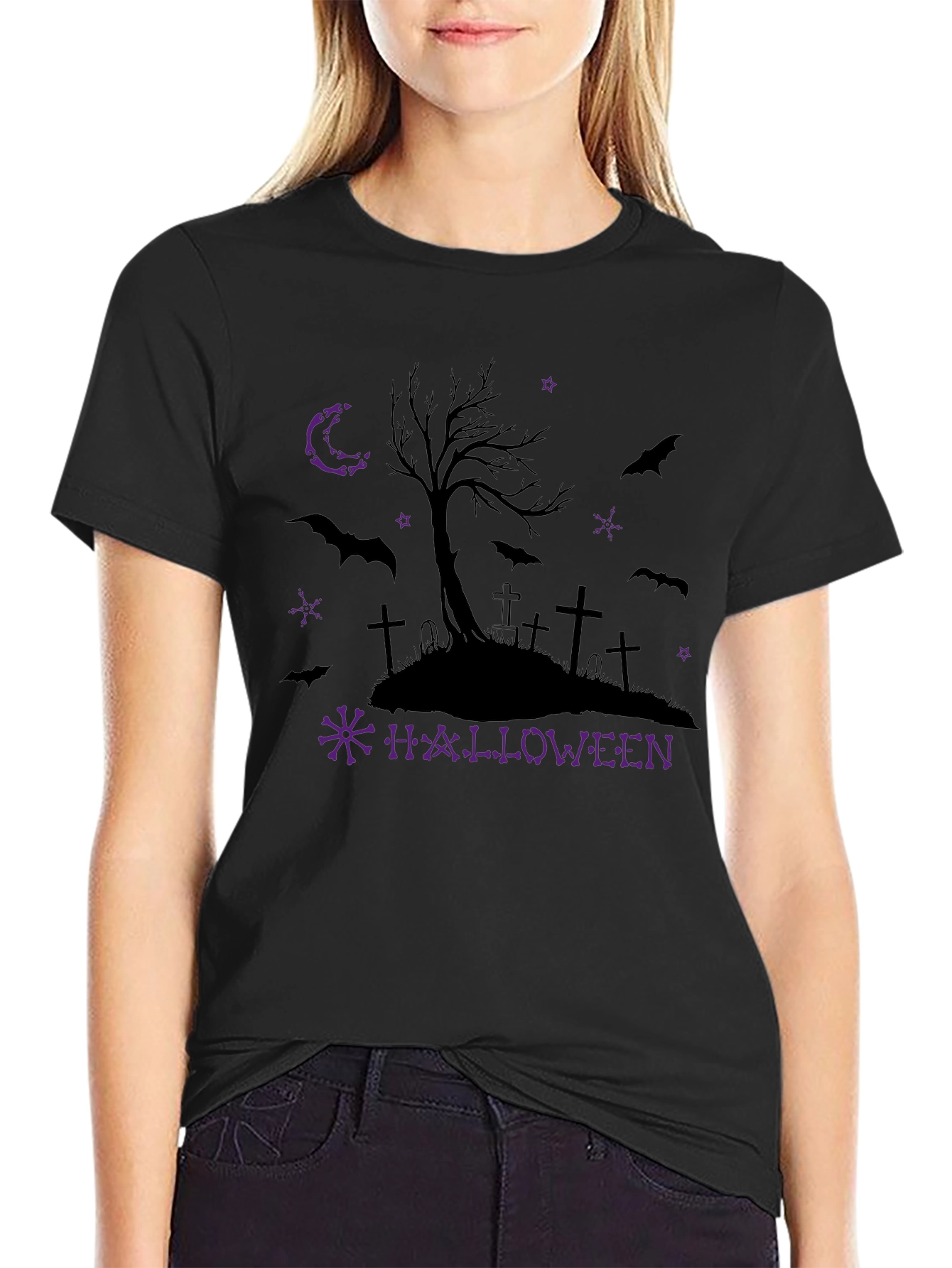 Halloween Graveyard T-Shirt