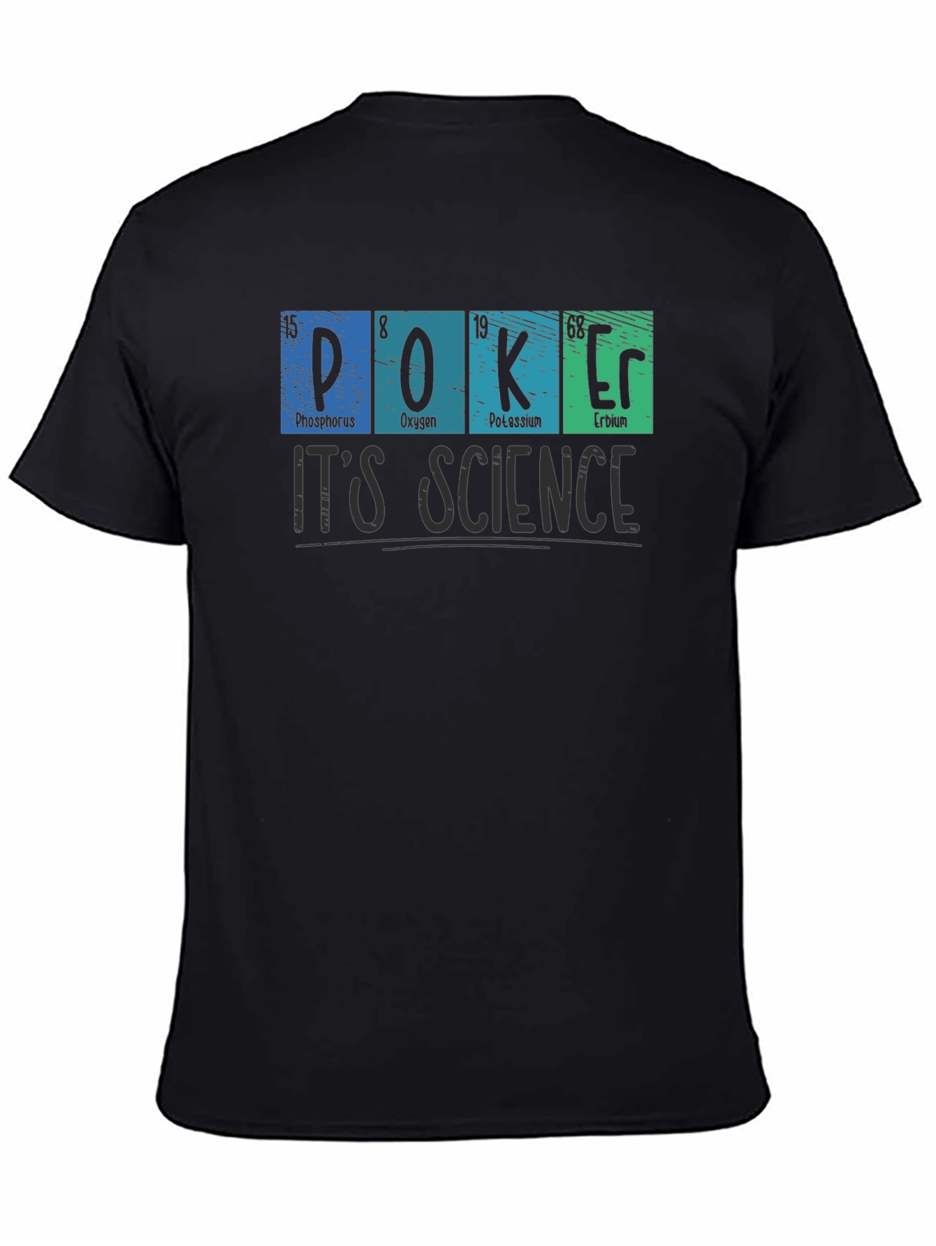 Poker is Science Graphic T-Shirt