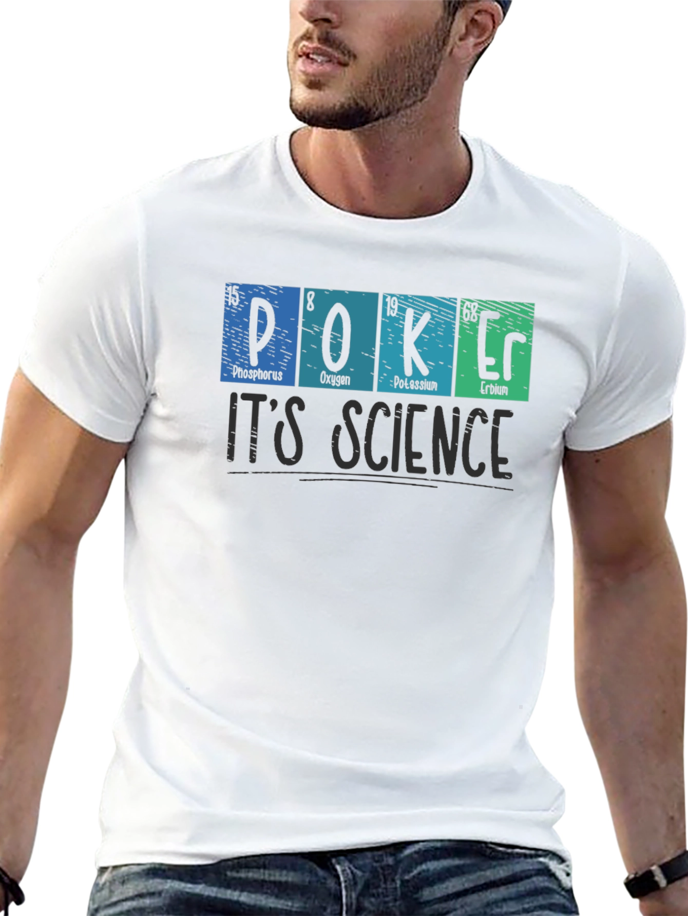 Poker is Science Graphic T-Shirt