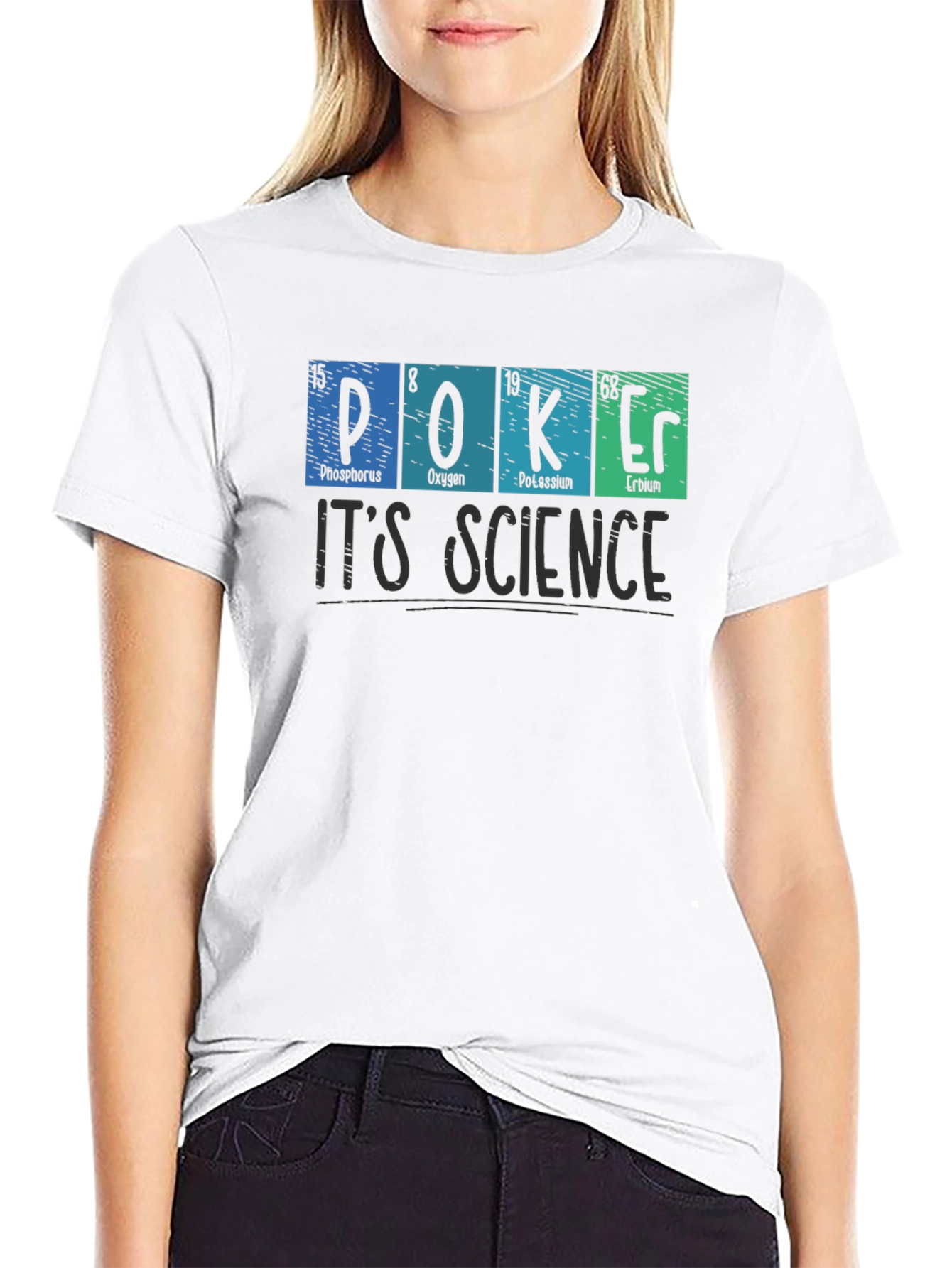 Poker is Science Graphic T-Shirt