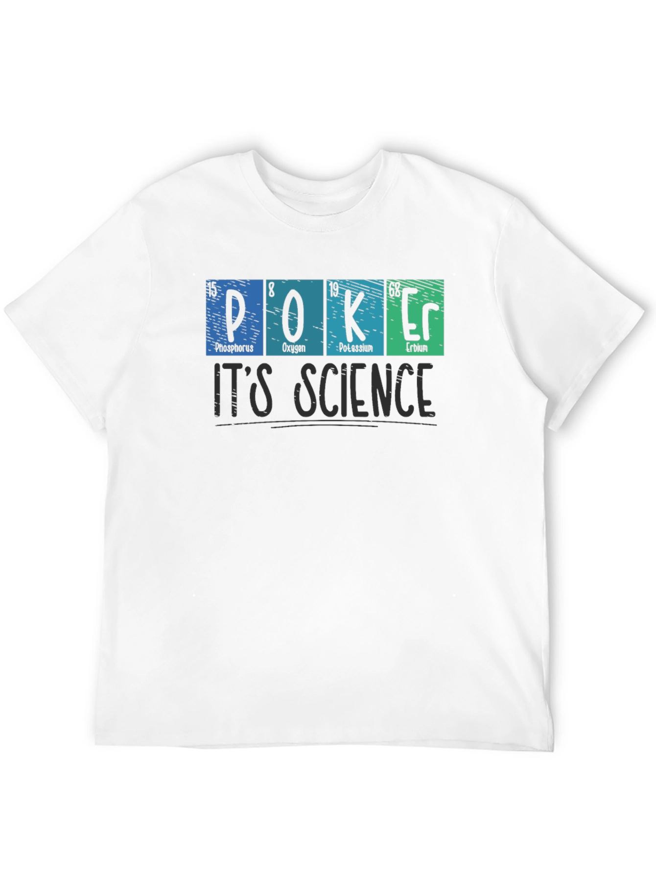 Poker is Science Graphic T-Shirt