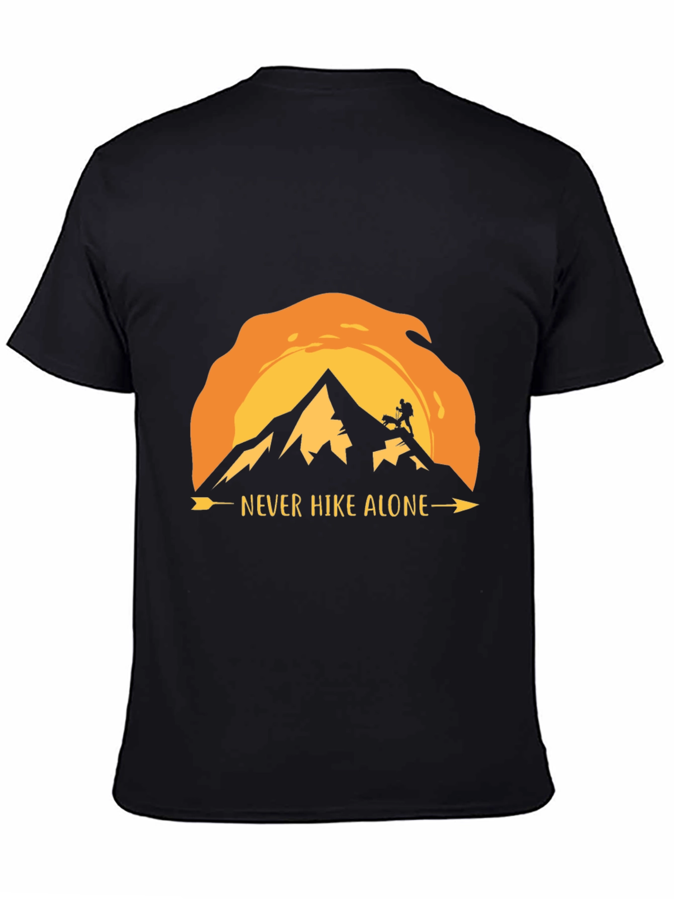 Never Hike Alone Graphic T-Shirt
