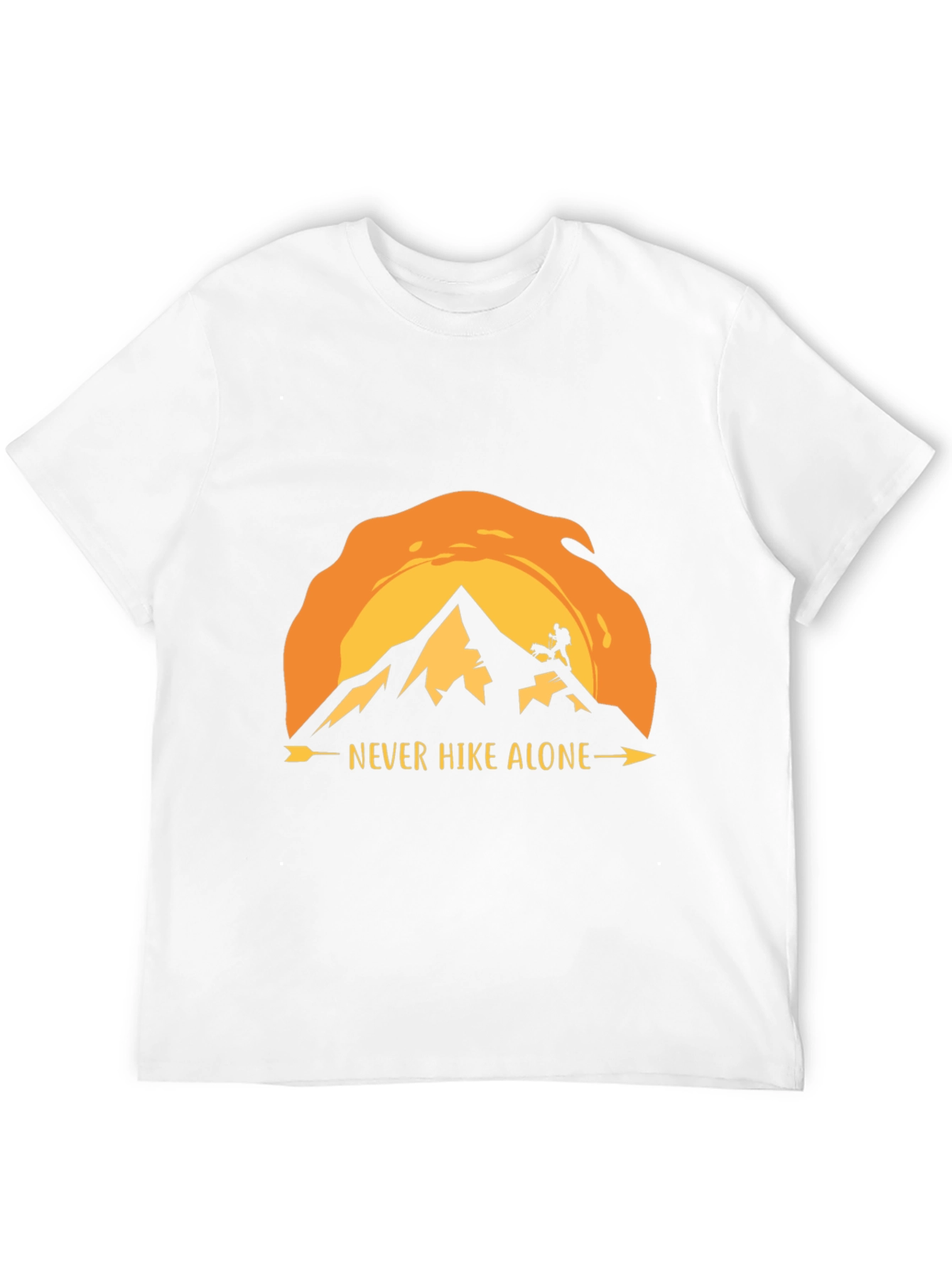 Never Hike Alone Graphic T-Shirt