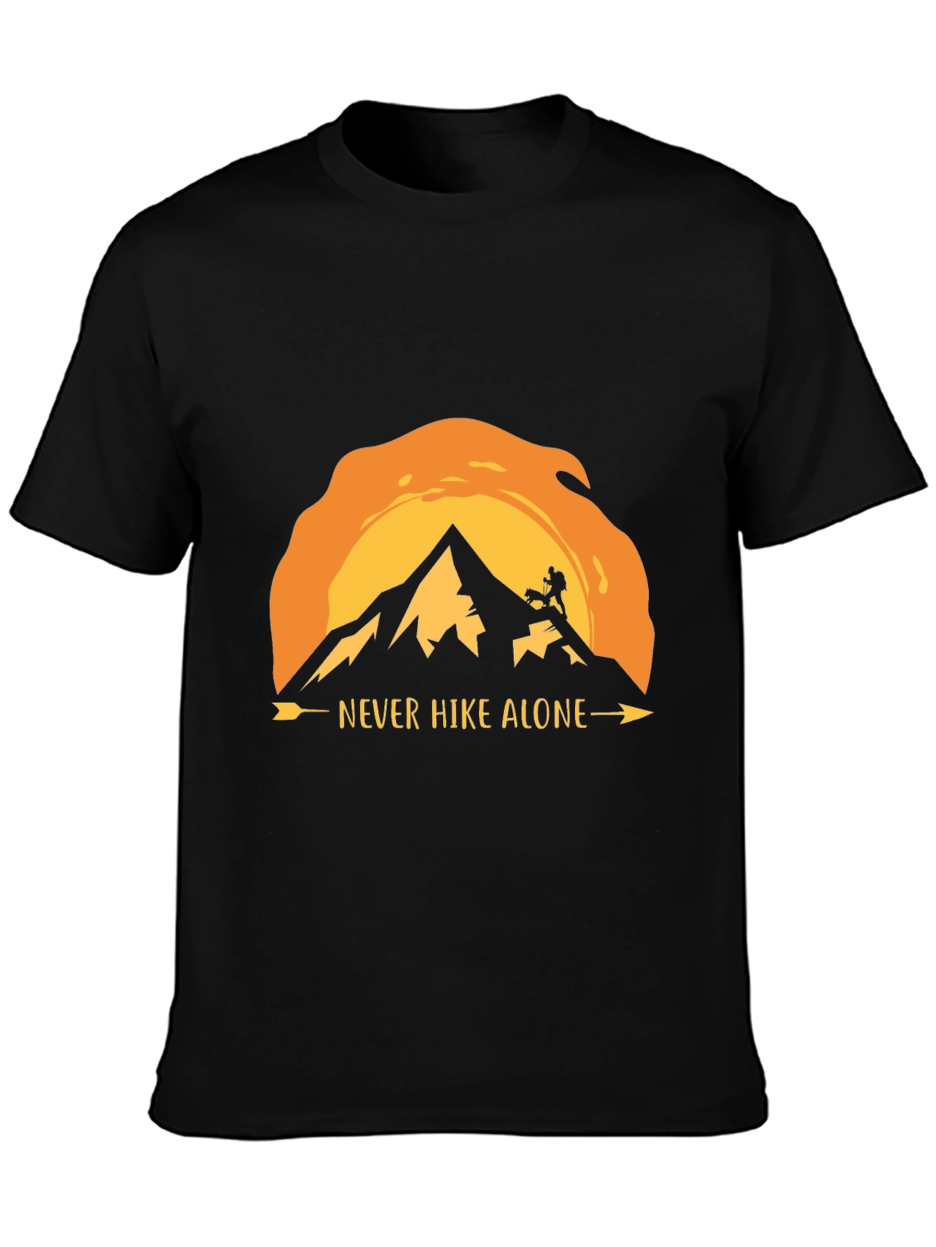Never Hike Alone Graphic T-Shirt