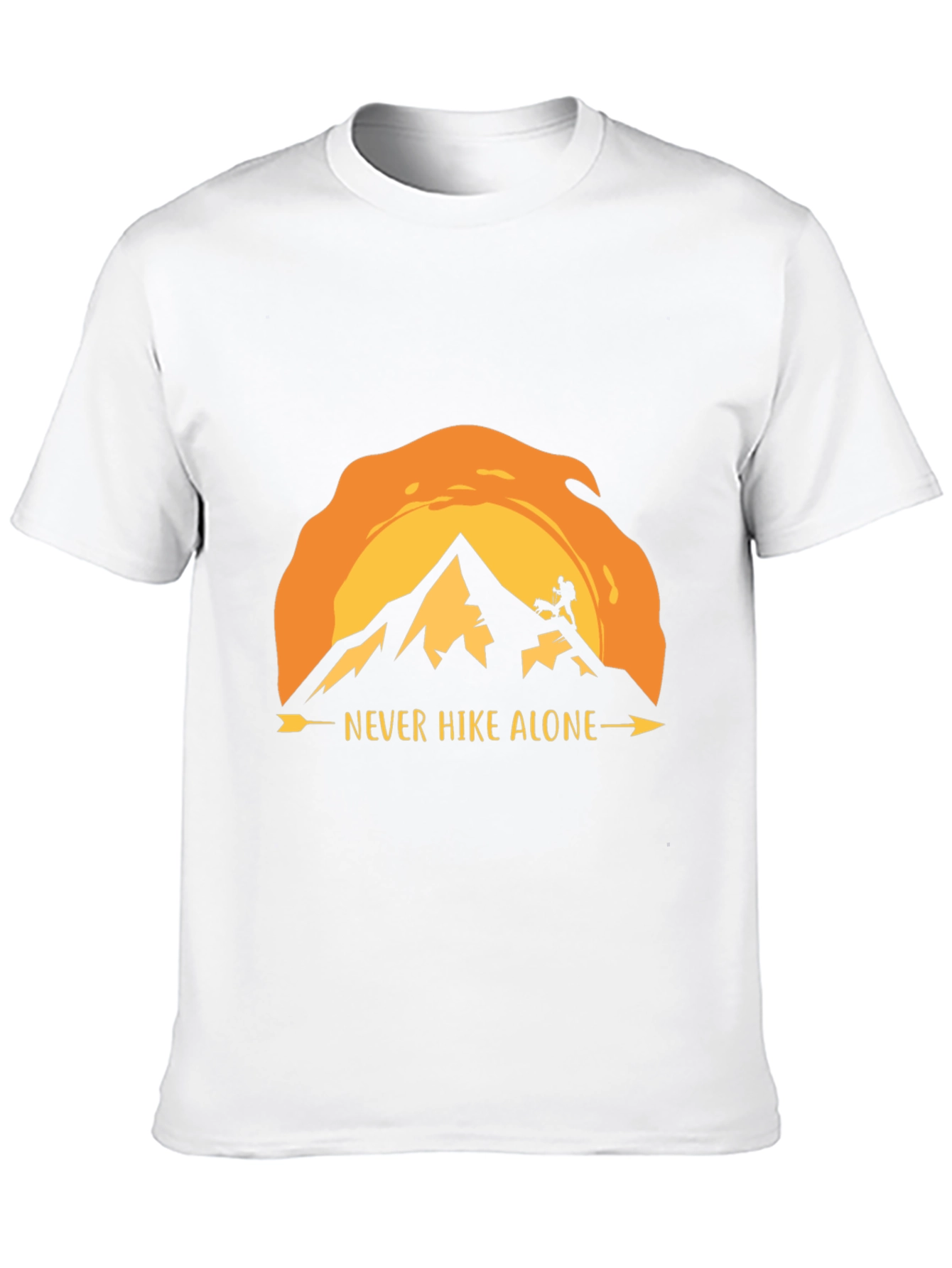 Never Hike Alone Graphic T-Shirt