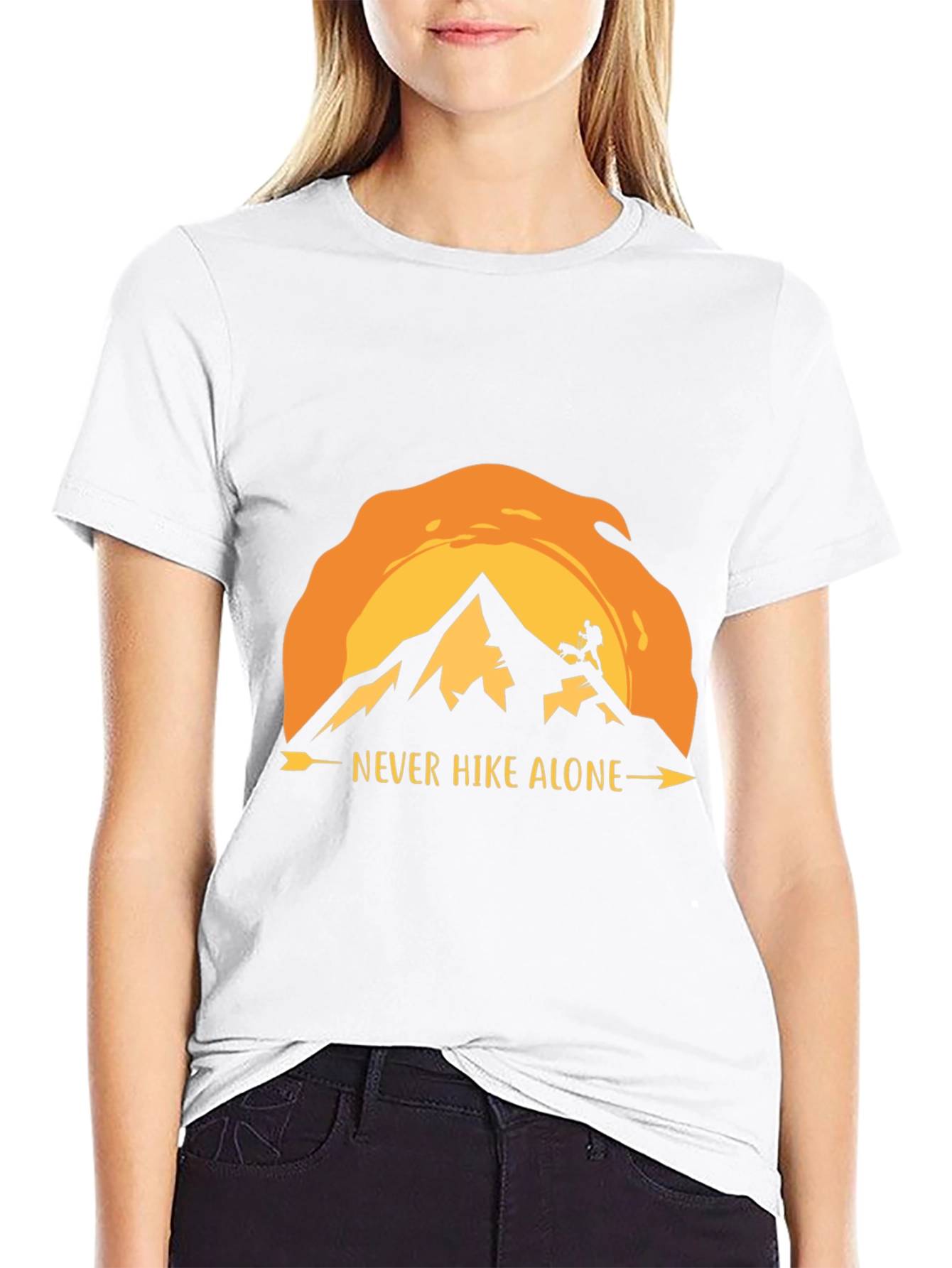 Never Hike Alone Graphic T-Shirt