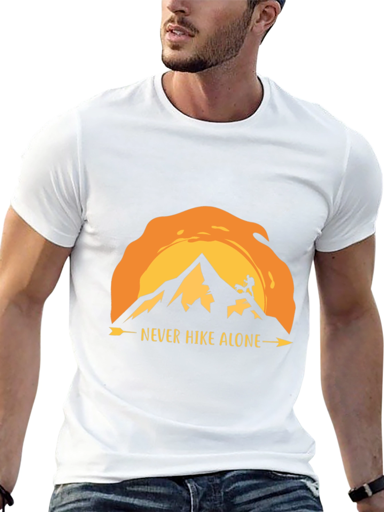 Never Hike Alone Graphic T-Shirt