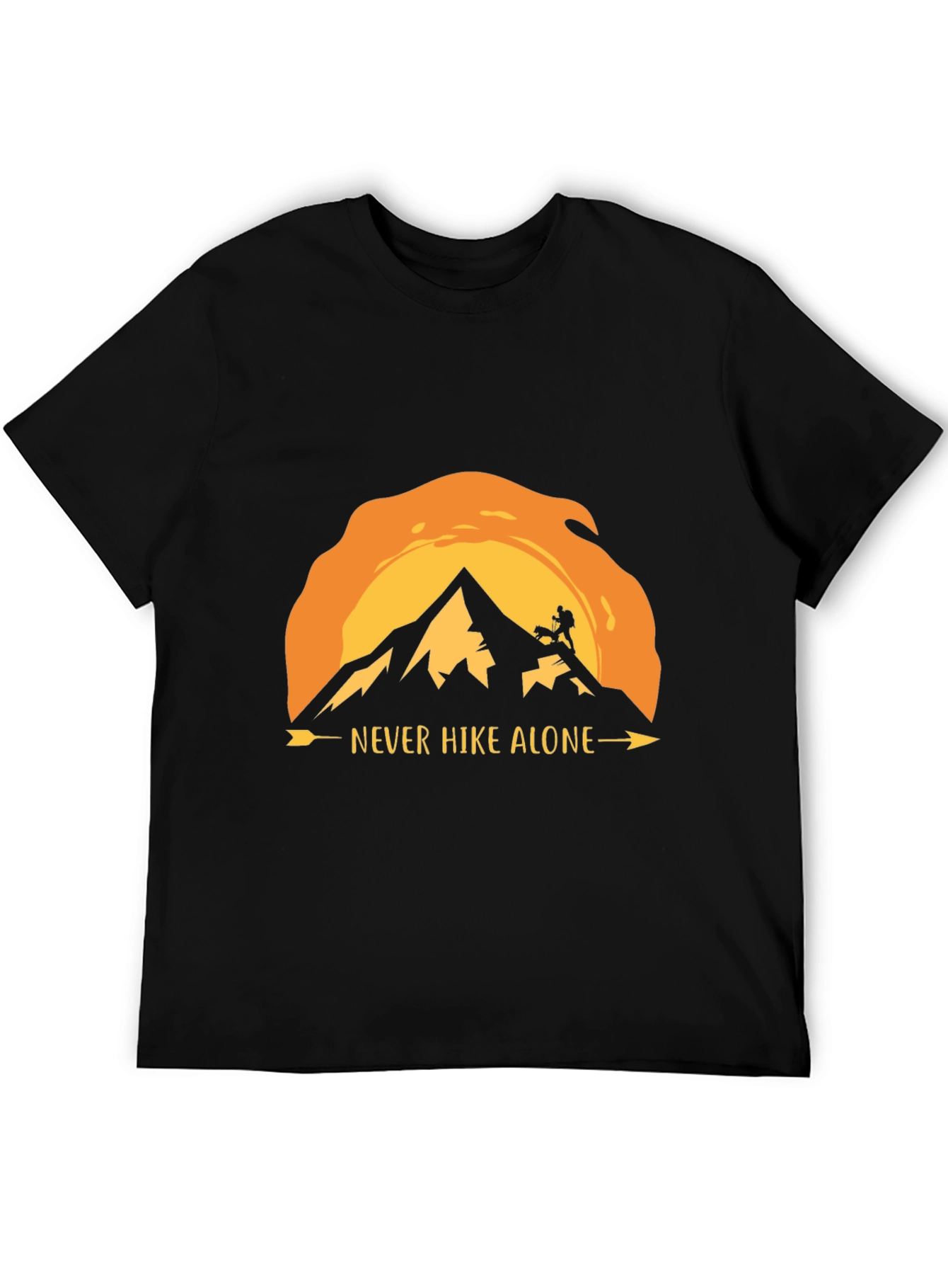 Never Hike Alone Graphic T-Shirt