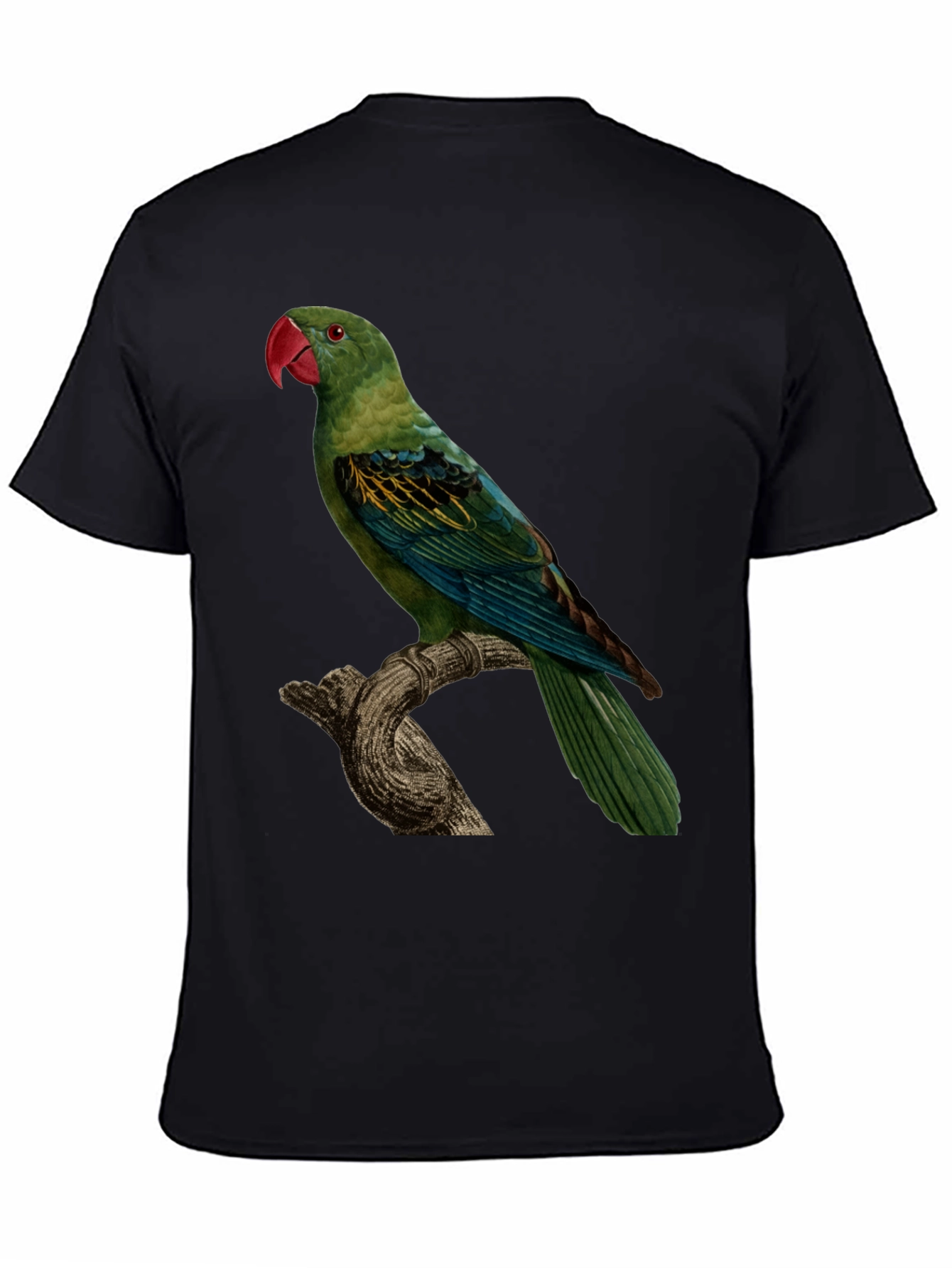 Parrot Graphic Tee - Unique Bird Design