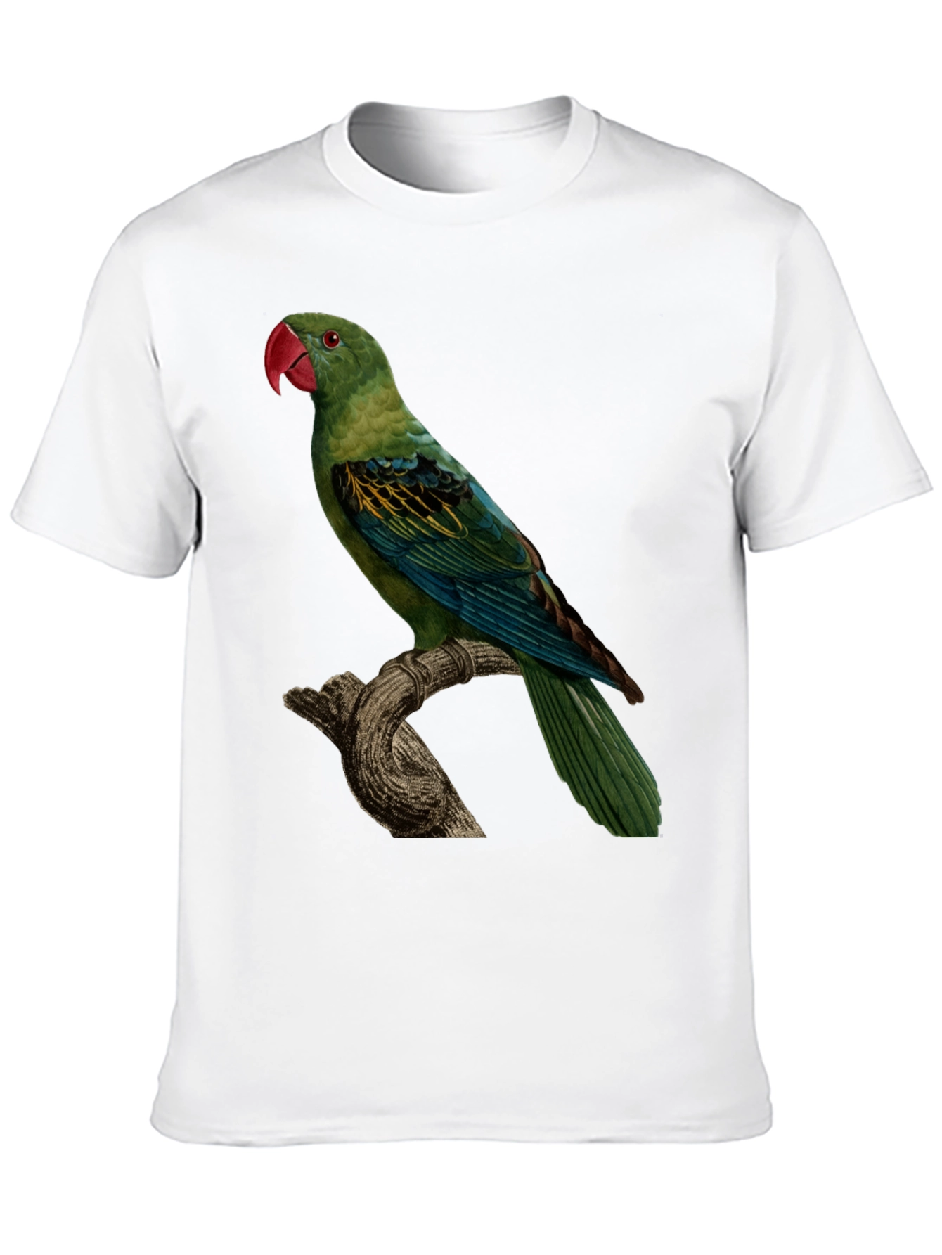 Parrot Graphic Tee - Unique Bird Design