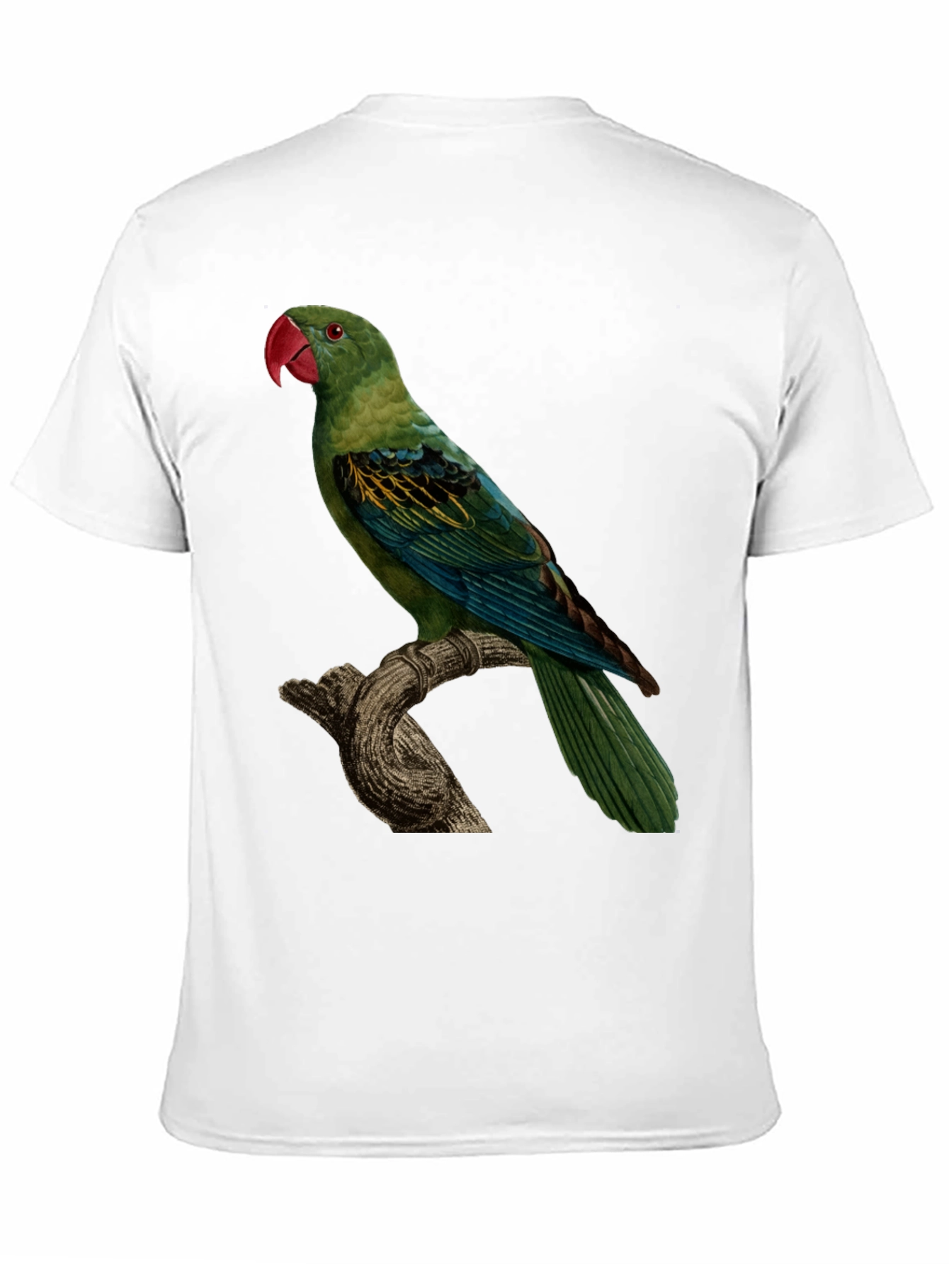 Parrot Graphic Tee - Unique Bird Design