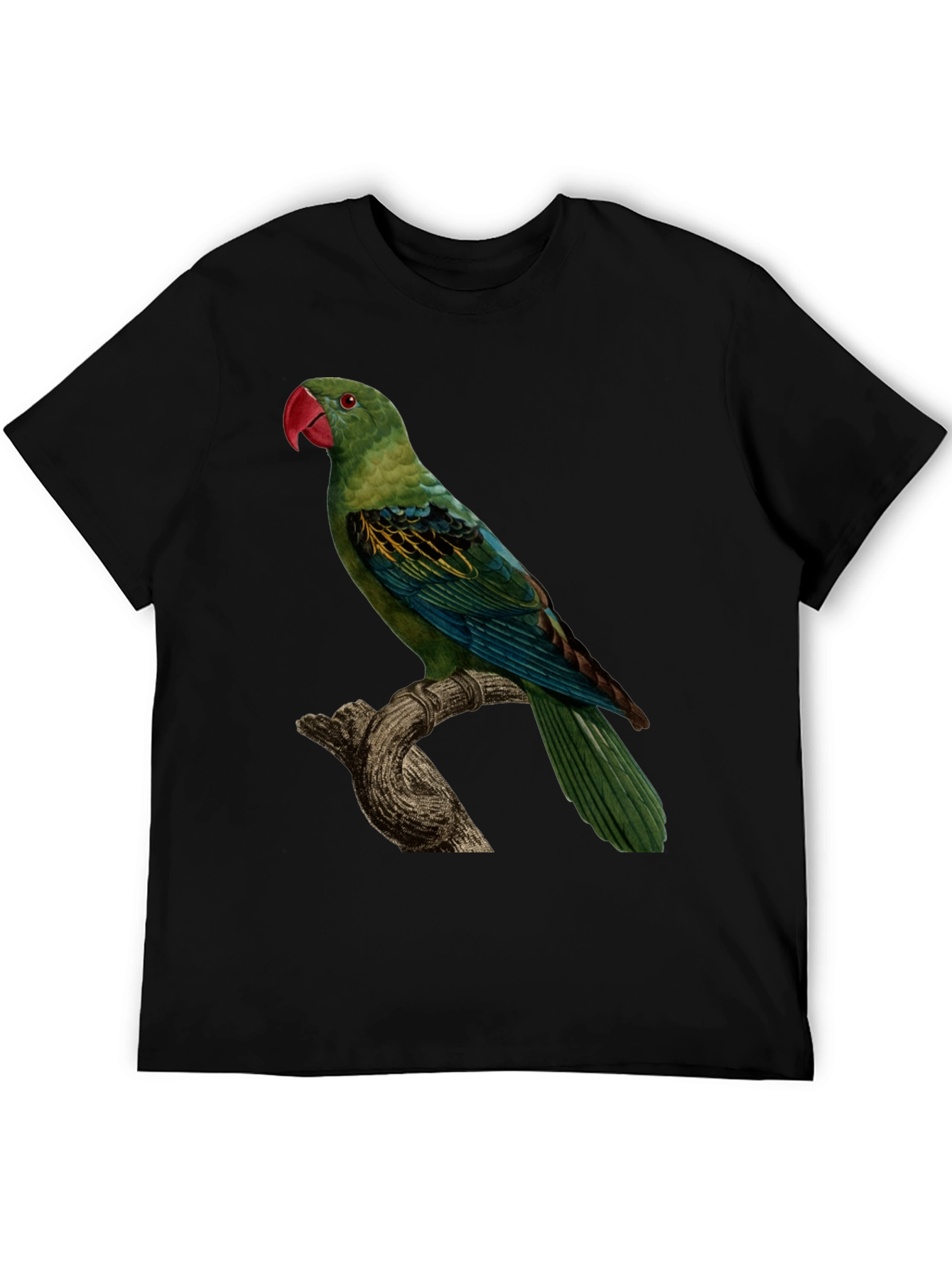 Parrot Graphic Tee - Unique Bird Design