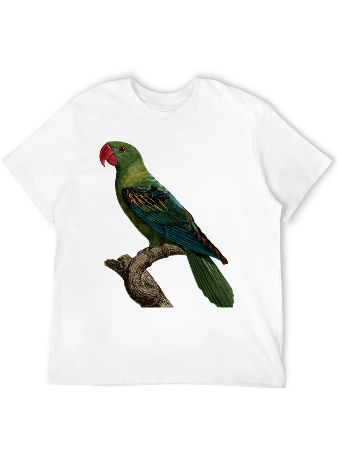 Parrot Graphic Tee - Unique Bird Design