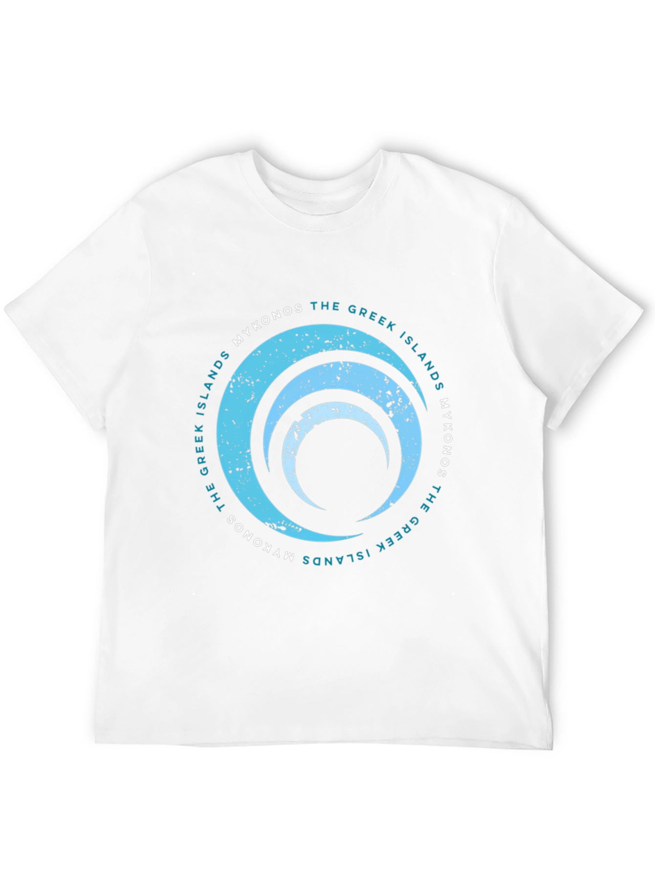 Mykonos Greek Islands Graphic T-Shirt