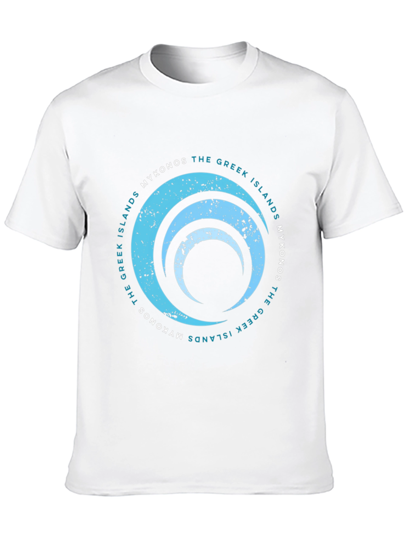 Mykonos Greek Islands Graphic T-Shirt