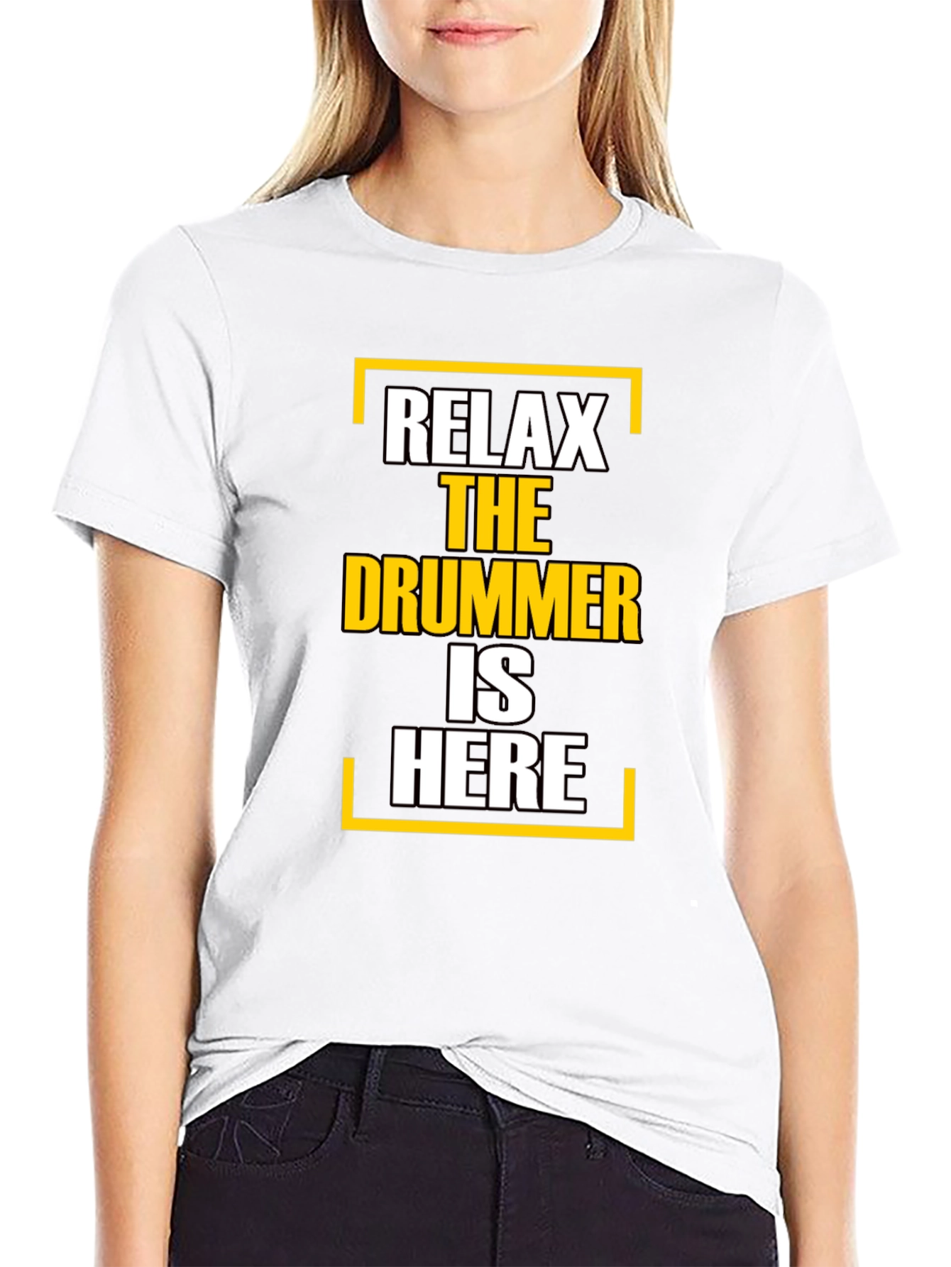 Relax The Drummer Is Here T-Shirt
