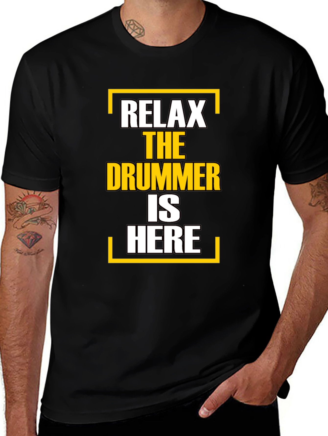 Relax The Drummer Is Here T-Shirt