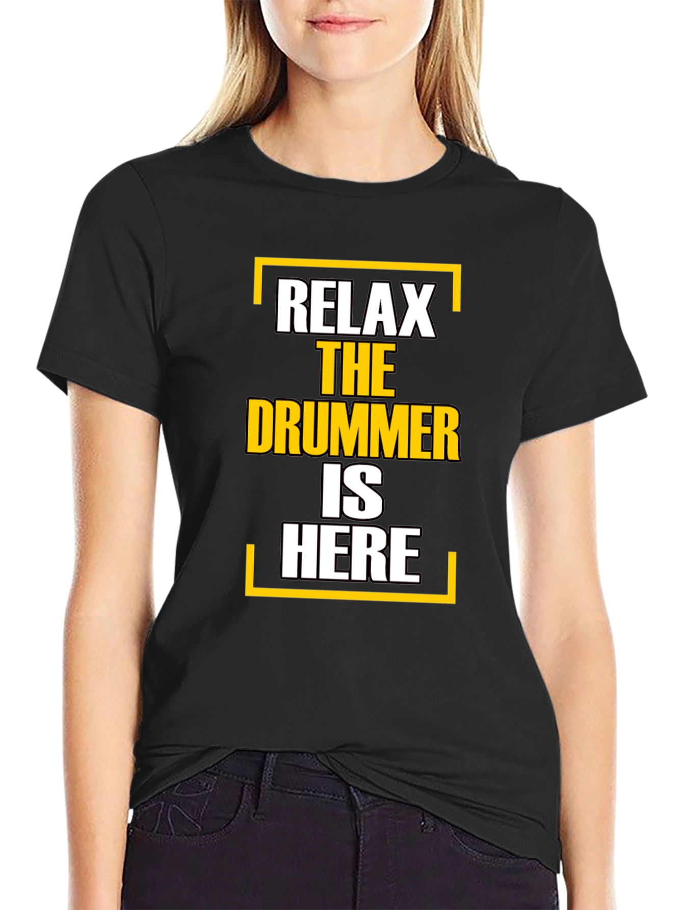 Relax The Drummer Is Here T-Shirt
