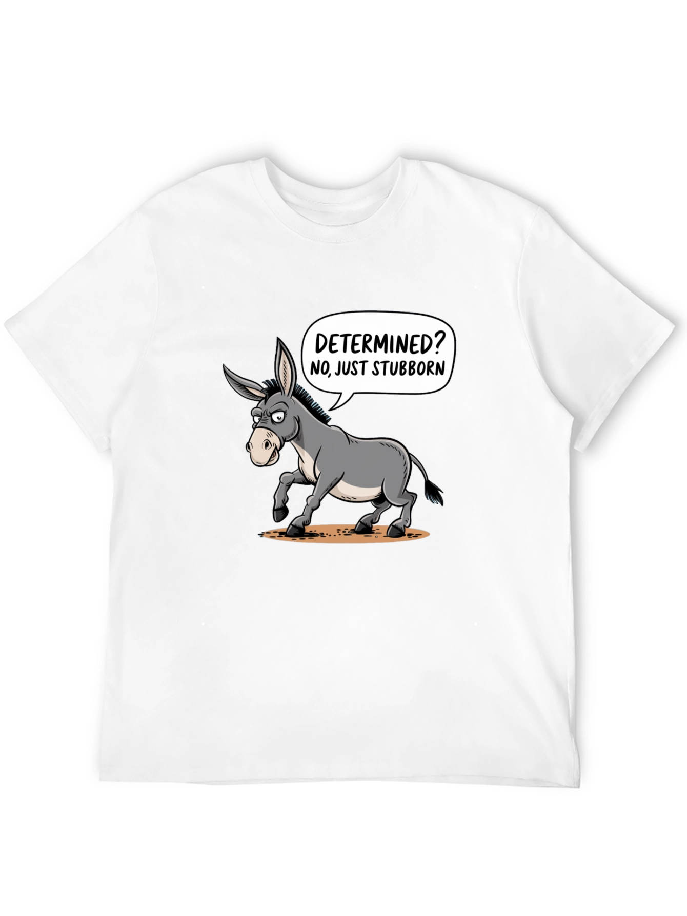 Stubborn Donkey Graphic T-Shirt
