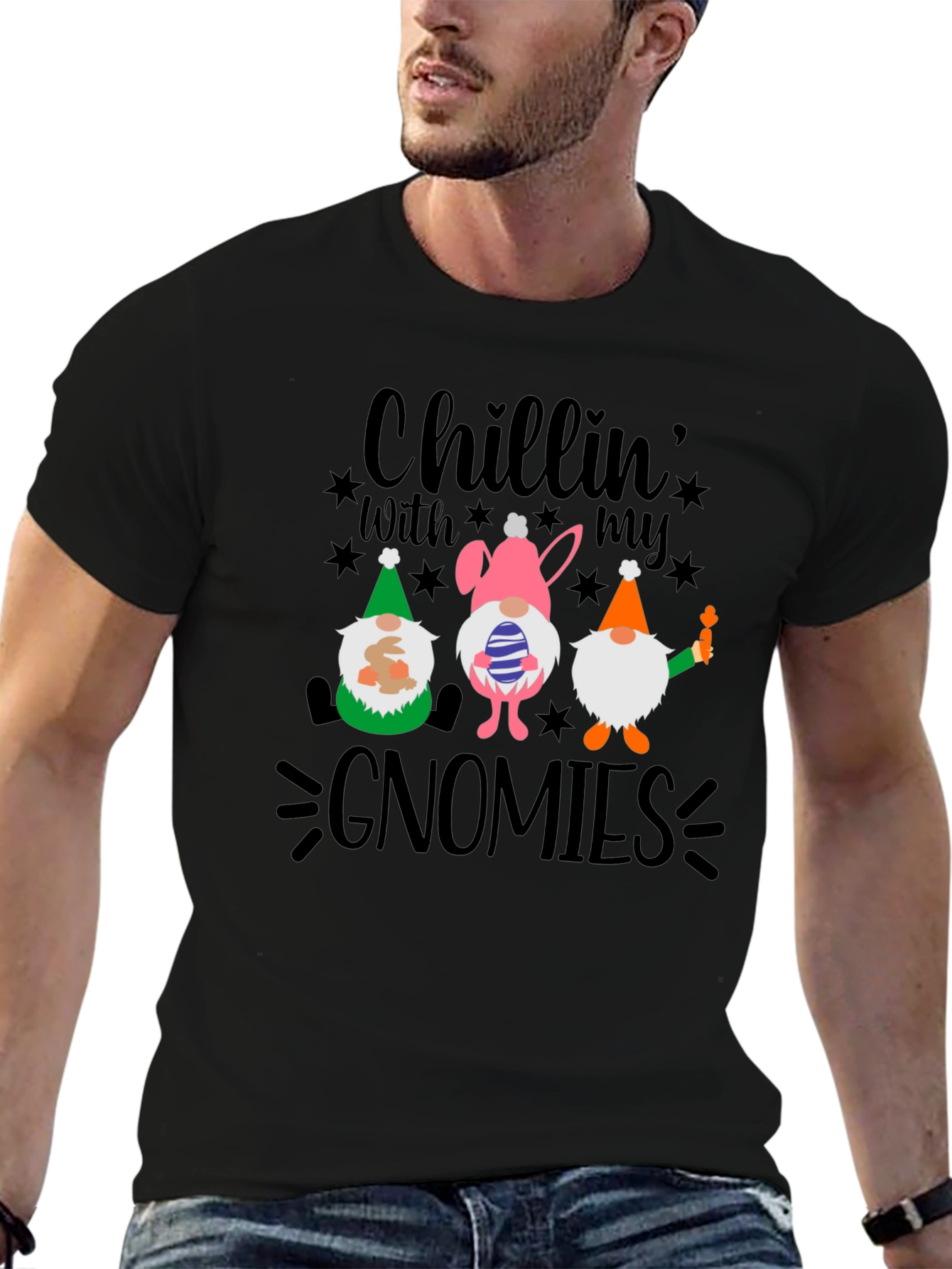 Chillin with My Gnomies Easter T-Shirt