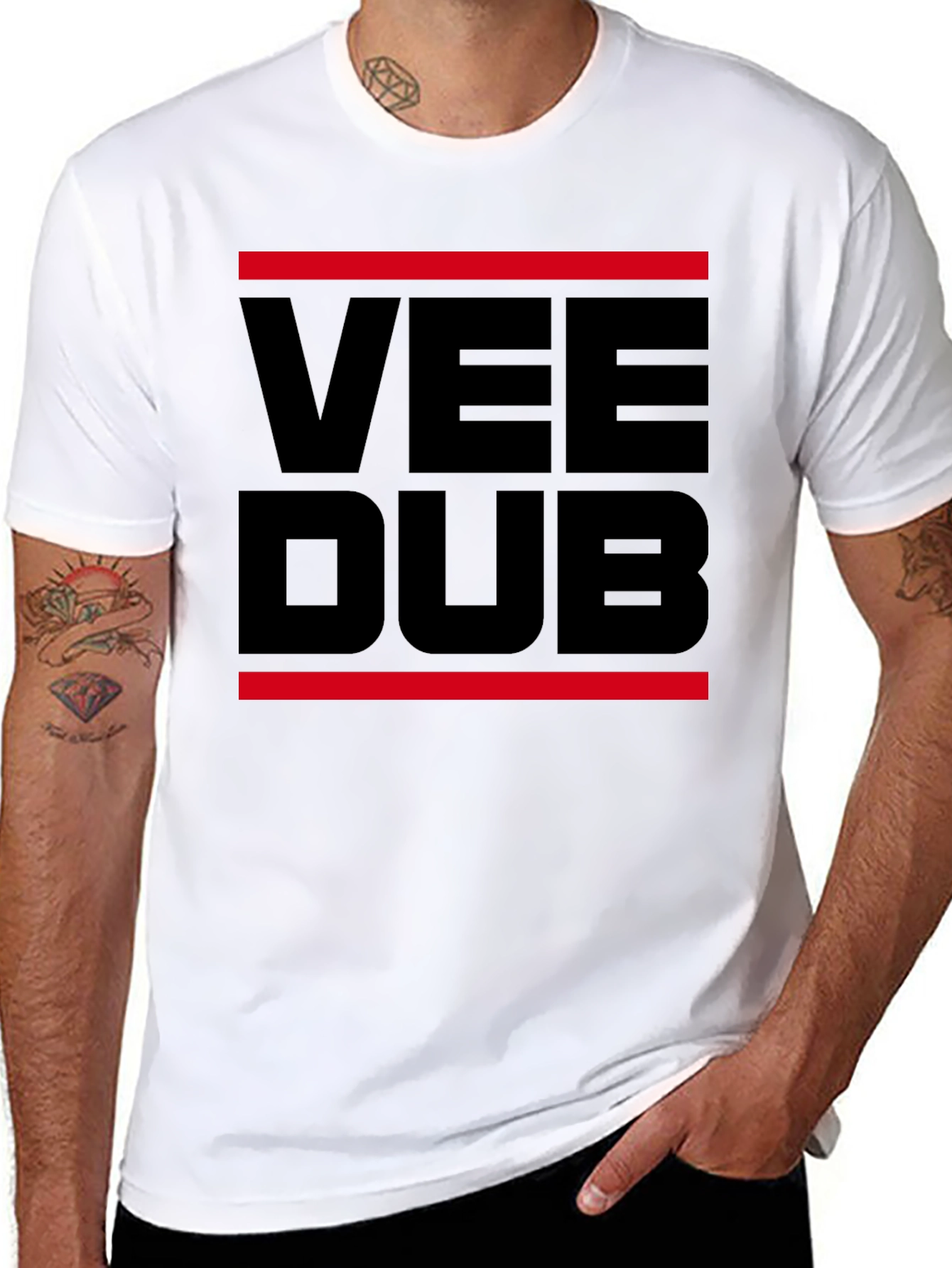 Vee Dub Black Graphic Tee