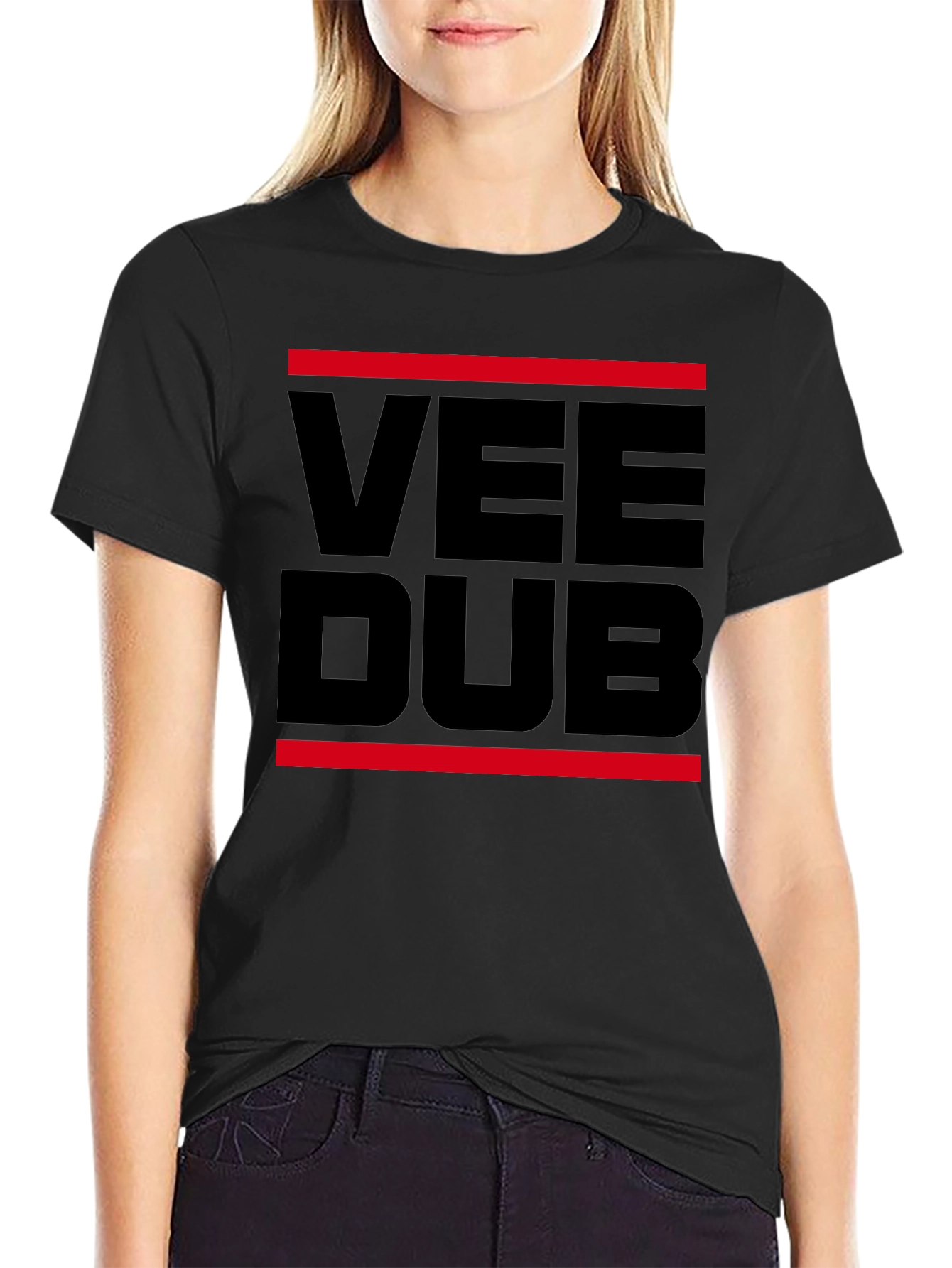 Vee Dub Black Graphic Tee