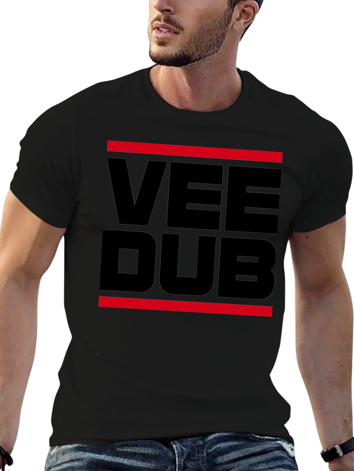 Vee Dub Black Graphic Tee