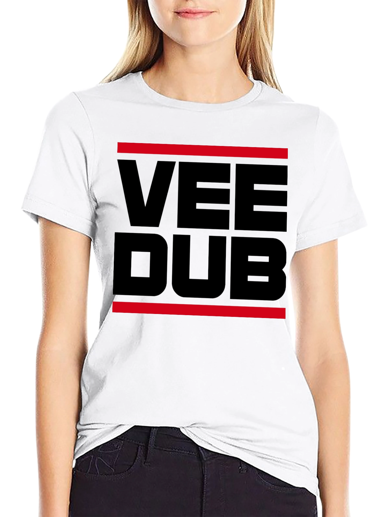 Vee Dub Black Graphic Tee