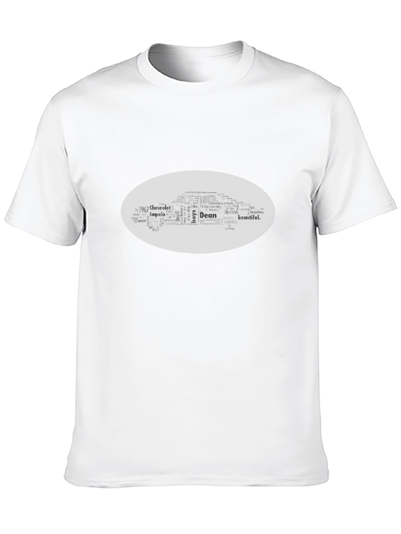 Classic Car Word Art T-Shirt