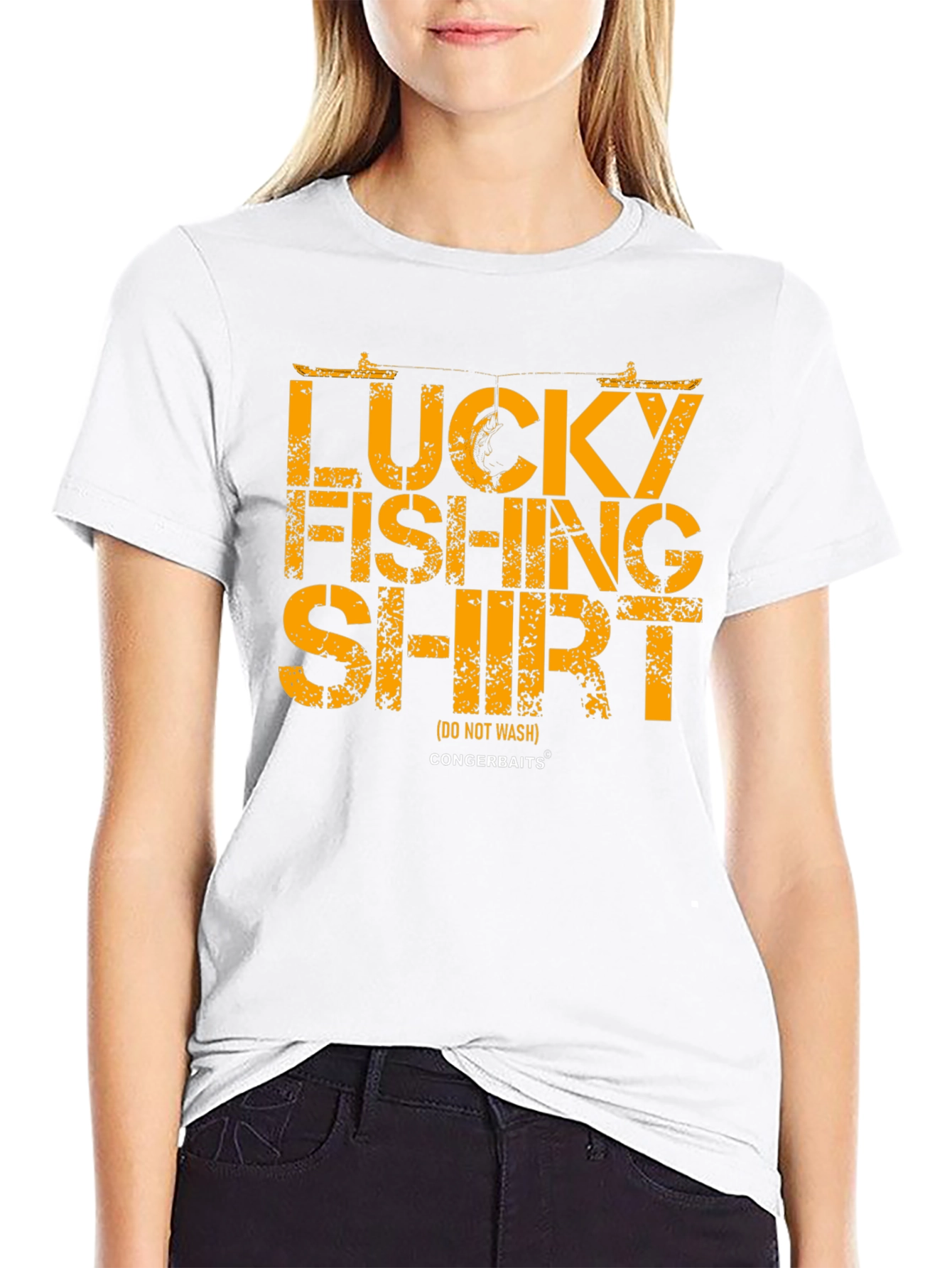 Lucky Fishing Shirt -  Mens Graphic Tee