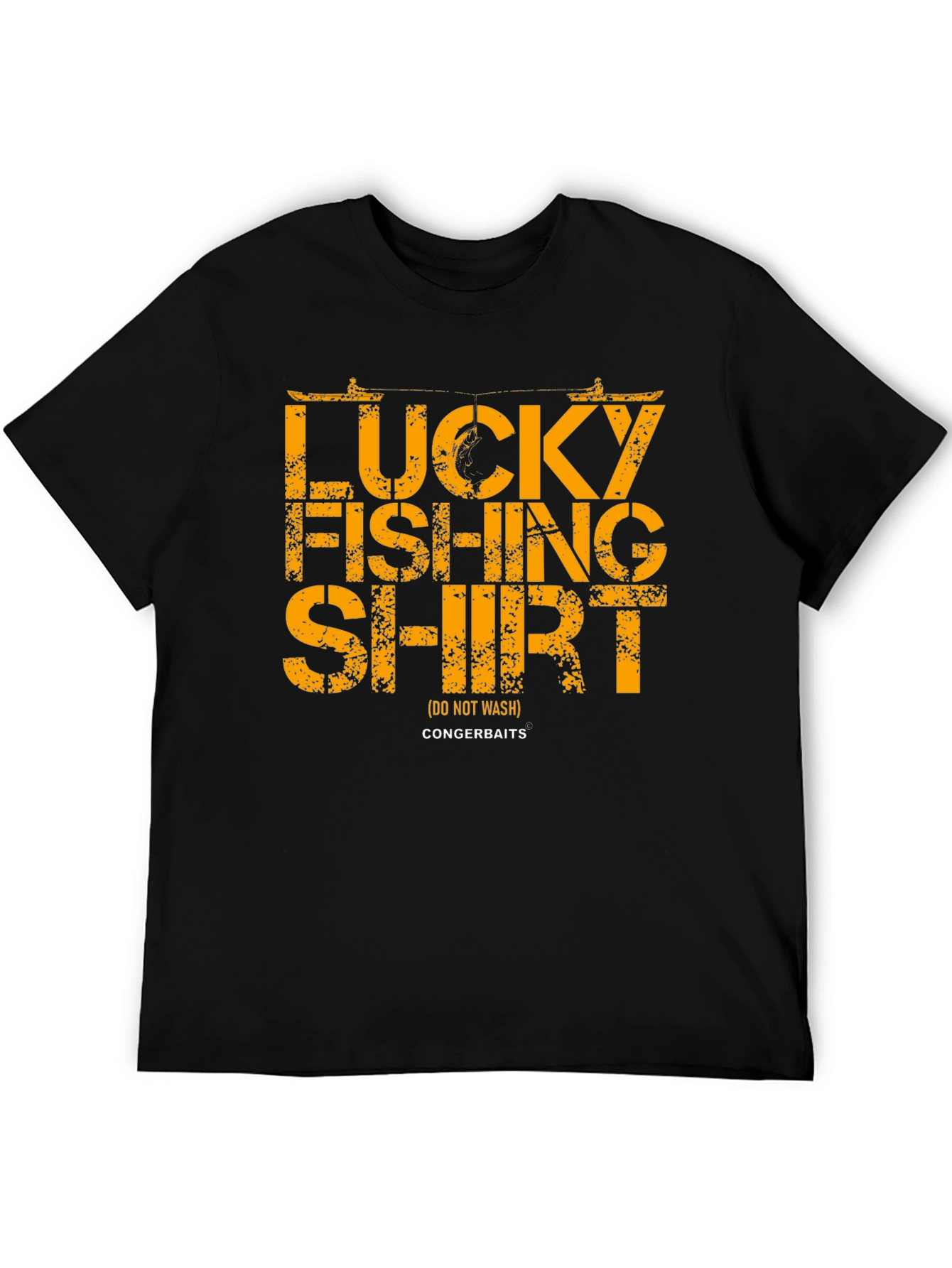Lucky Fishing Shirt -  Mens Graphic Tee