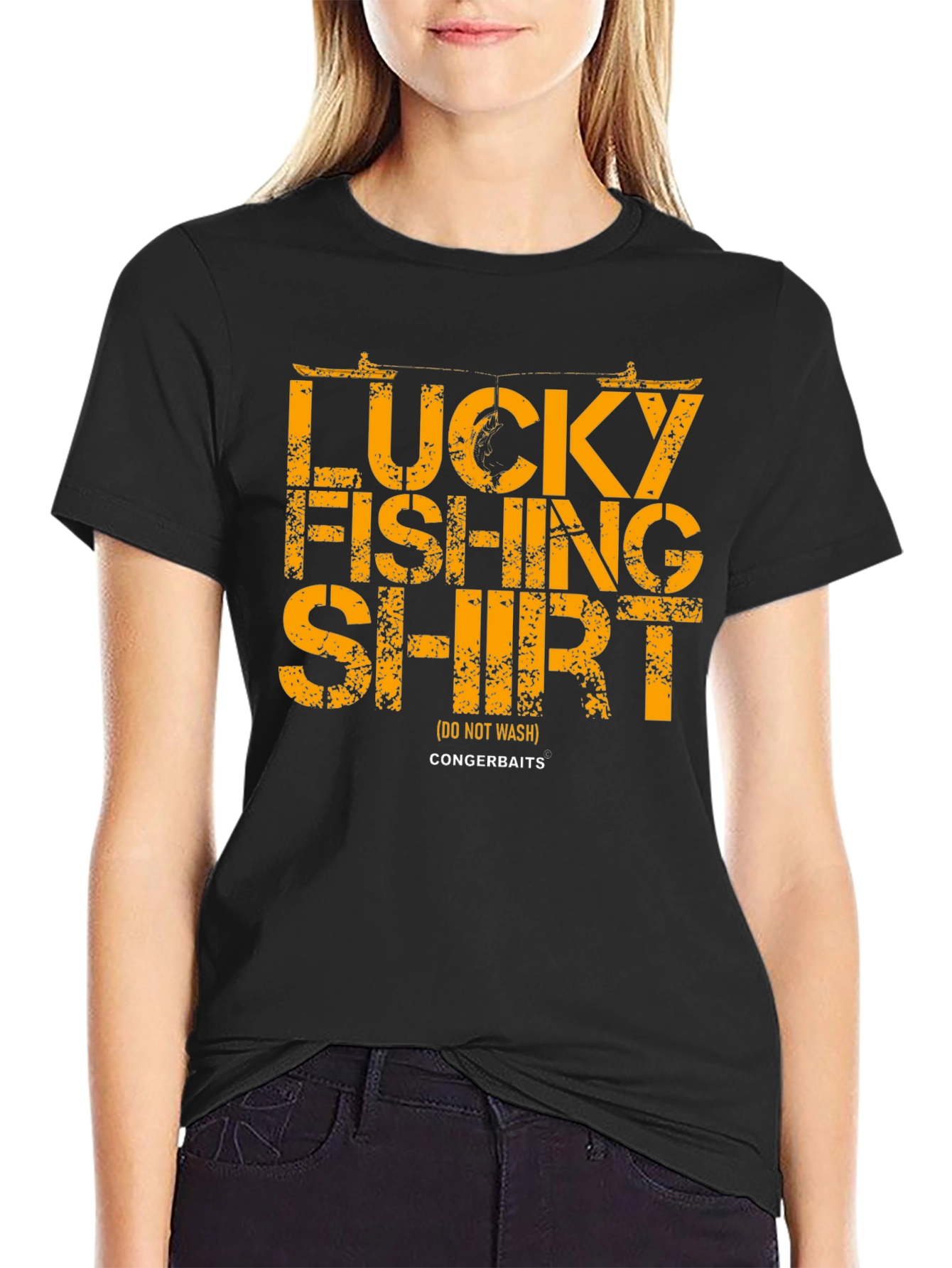 Lucky Fishing Shirt -  Mens Graphic Tee