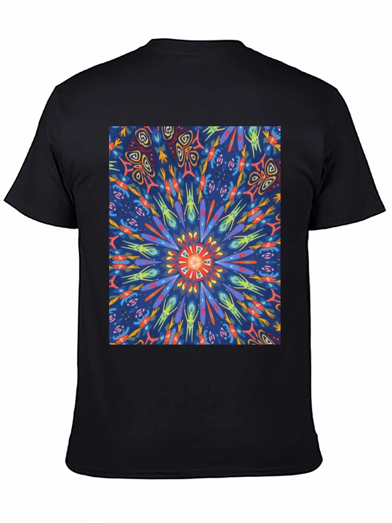 Kaleidoscope T-Shirt: Vivid Abstract Print