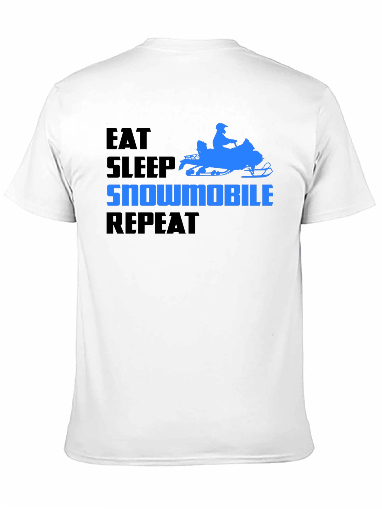 Eat Sleep Snowmobile Repeat T-Shirt