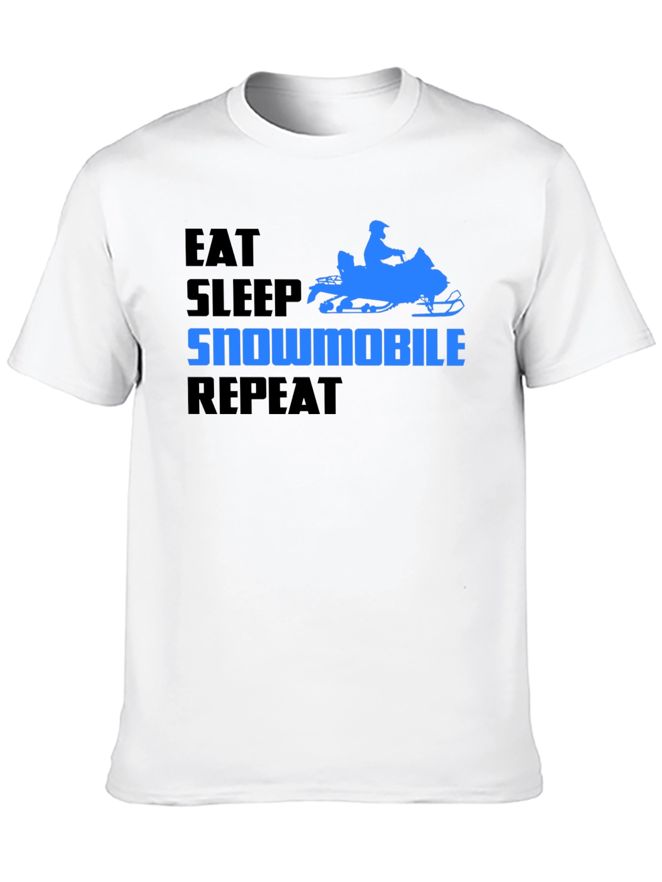 Eat Sleep Snowmobile Repeat T-Shirt